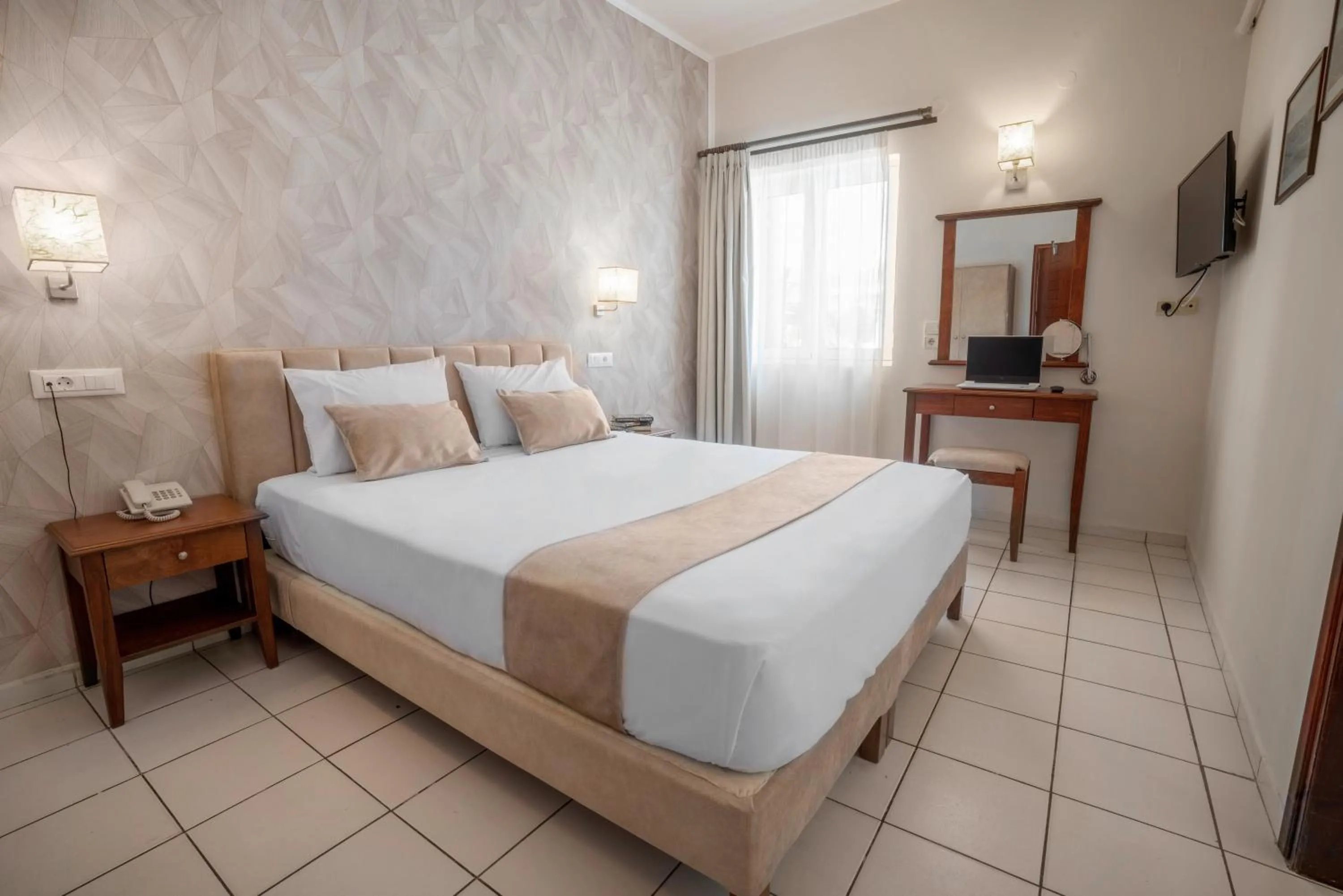 Bedroom, Bed in Philoxenia Hotel & SPA