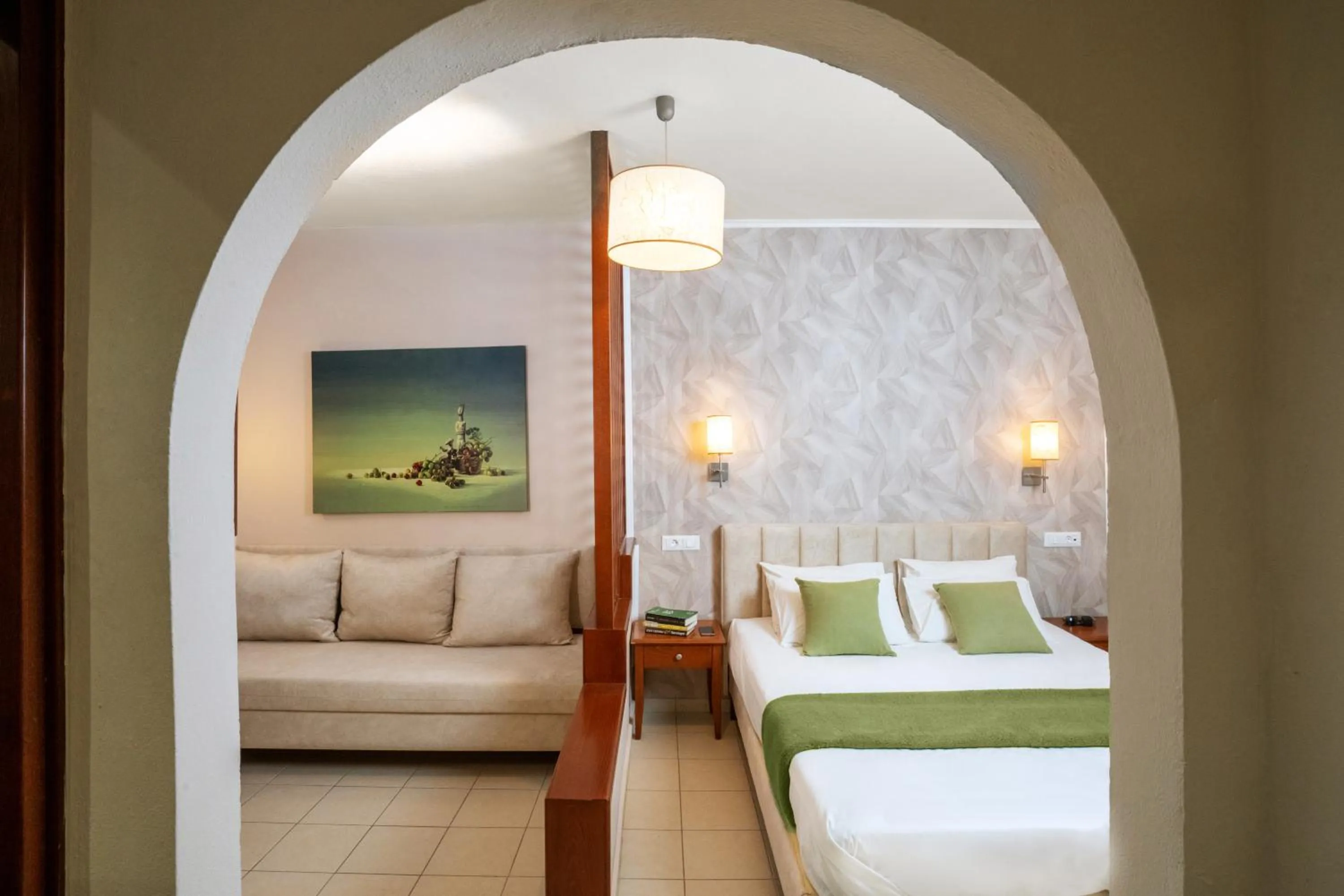 Photo of the whole room, Bed in Philoxenia Hotel & SPA