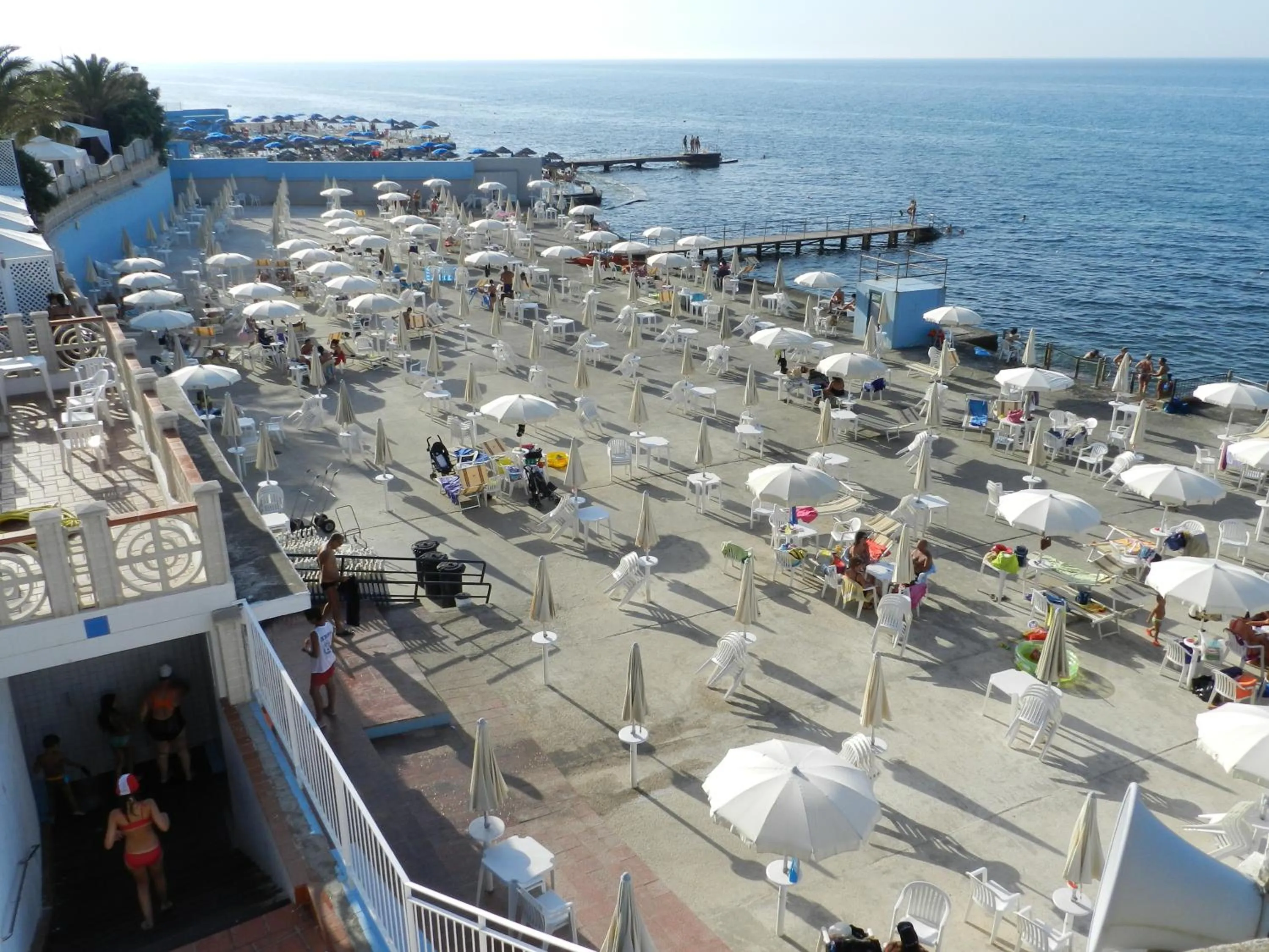 Beach in Hotel Lafayette