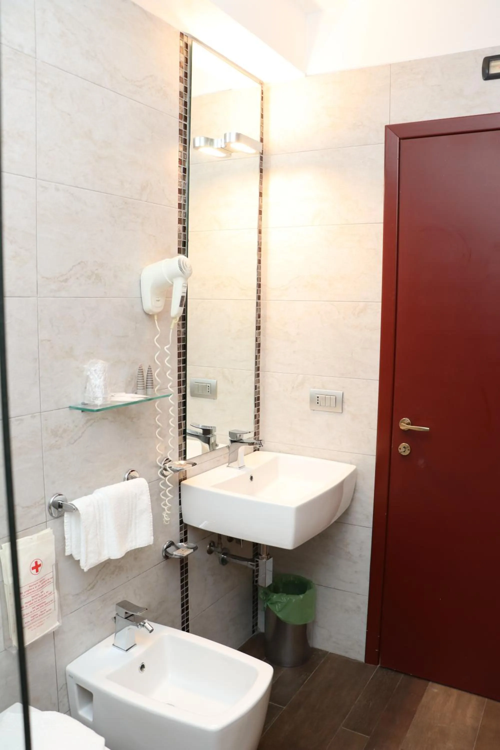 Bathroom in Hotel Lafayette