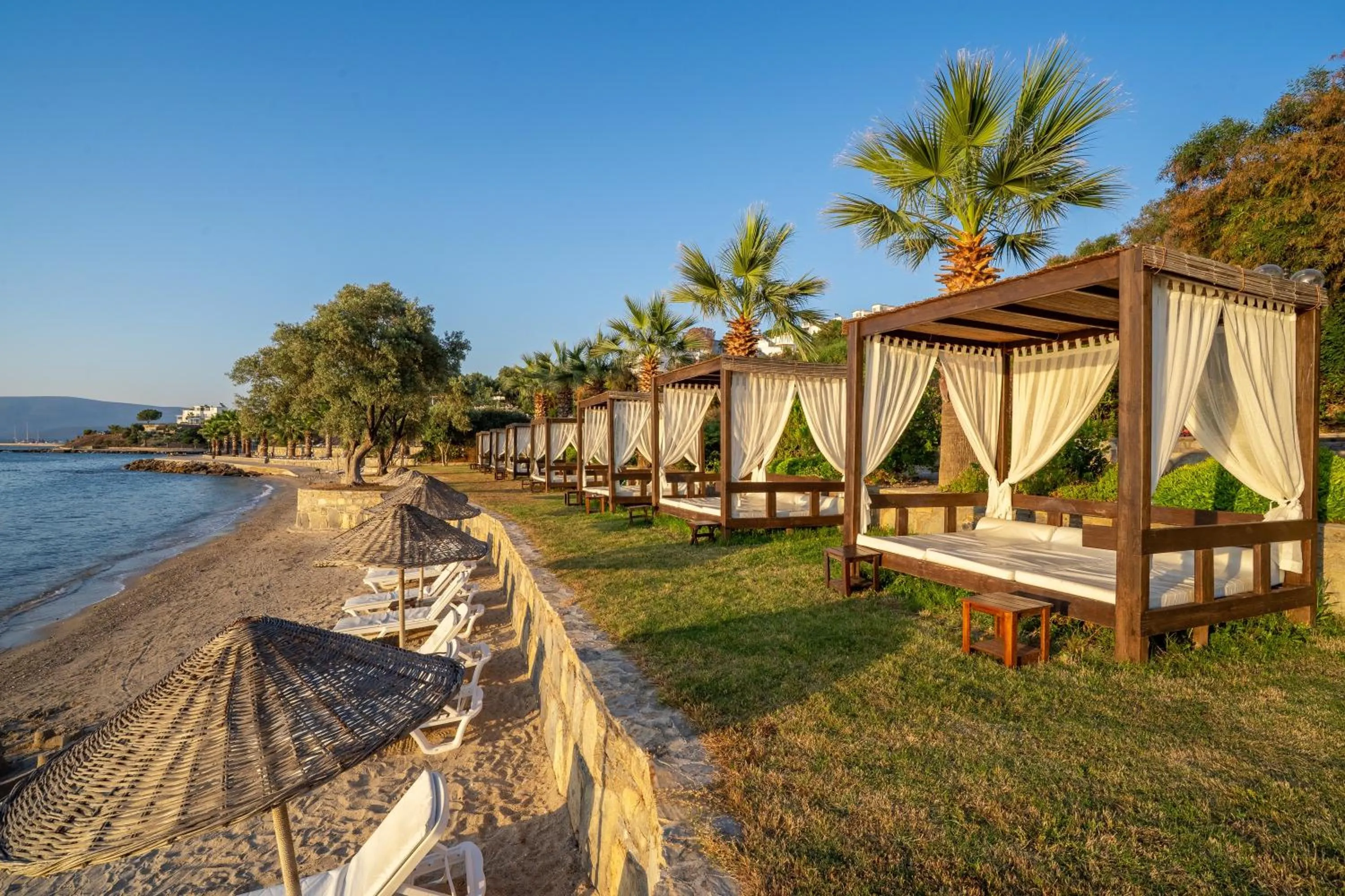 Beach in Med-Inn Hotel