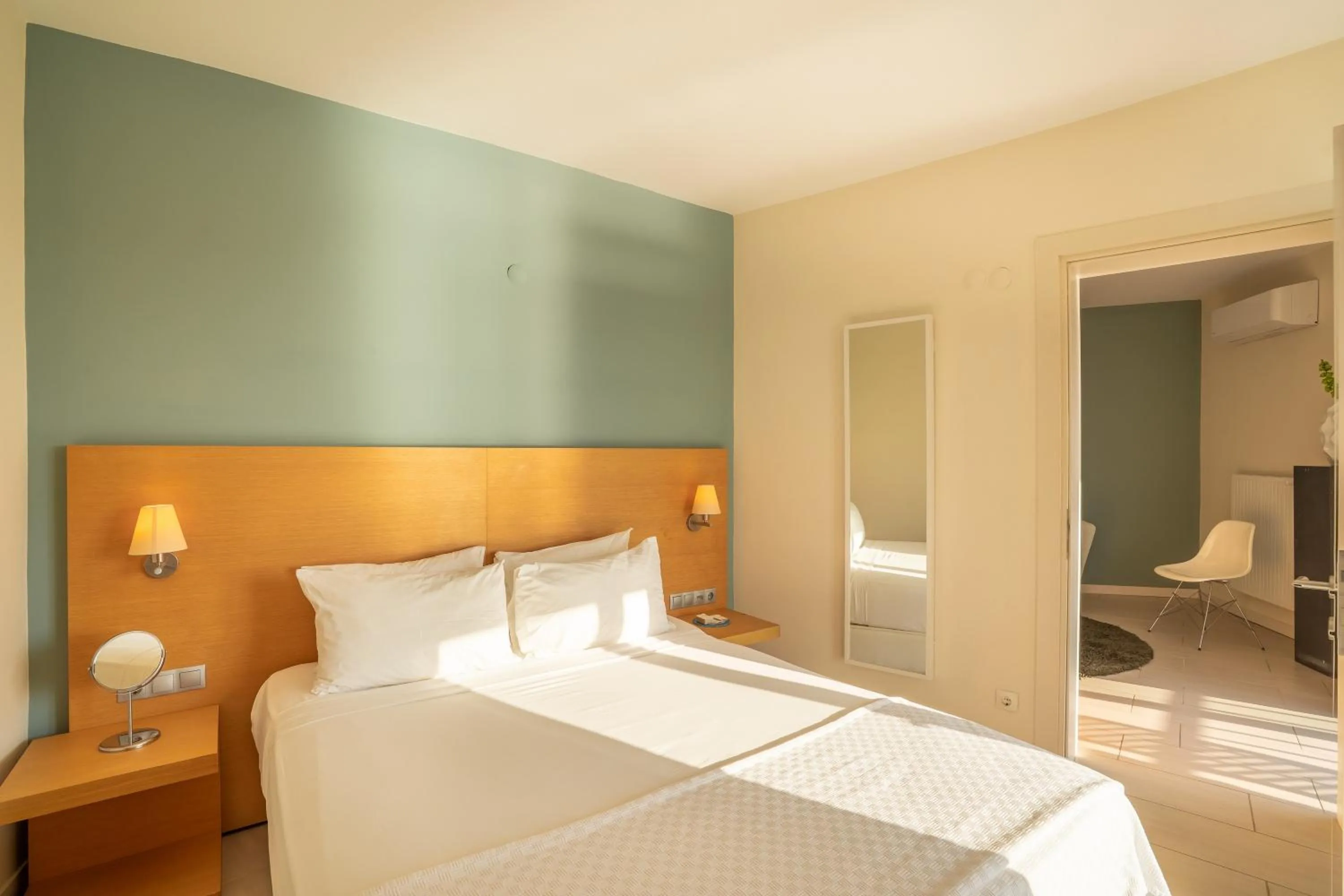 Bed in Med-Inn Hotel