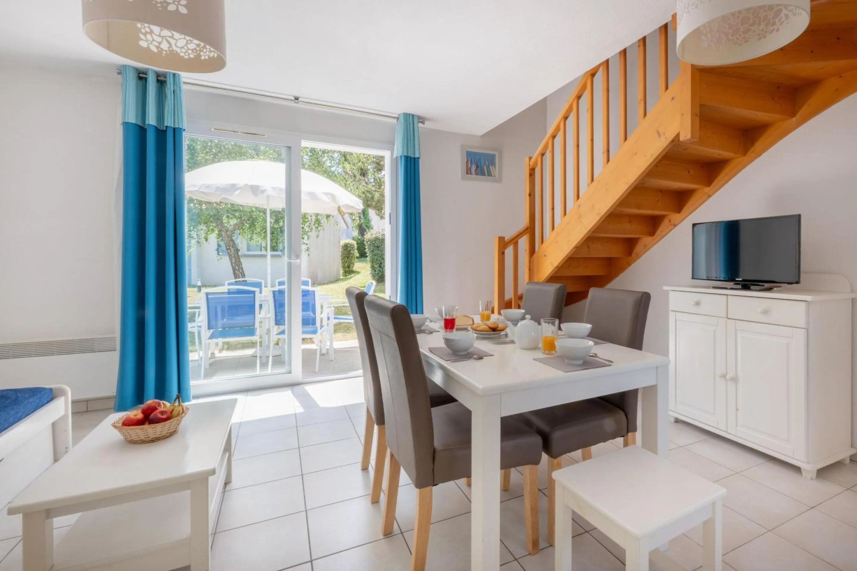 Dining area in Résidence Odalys Le Domaine de l'Océan