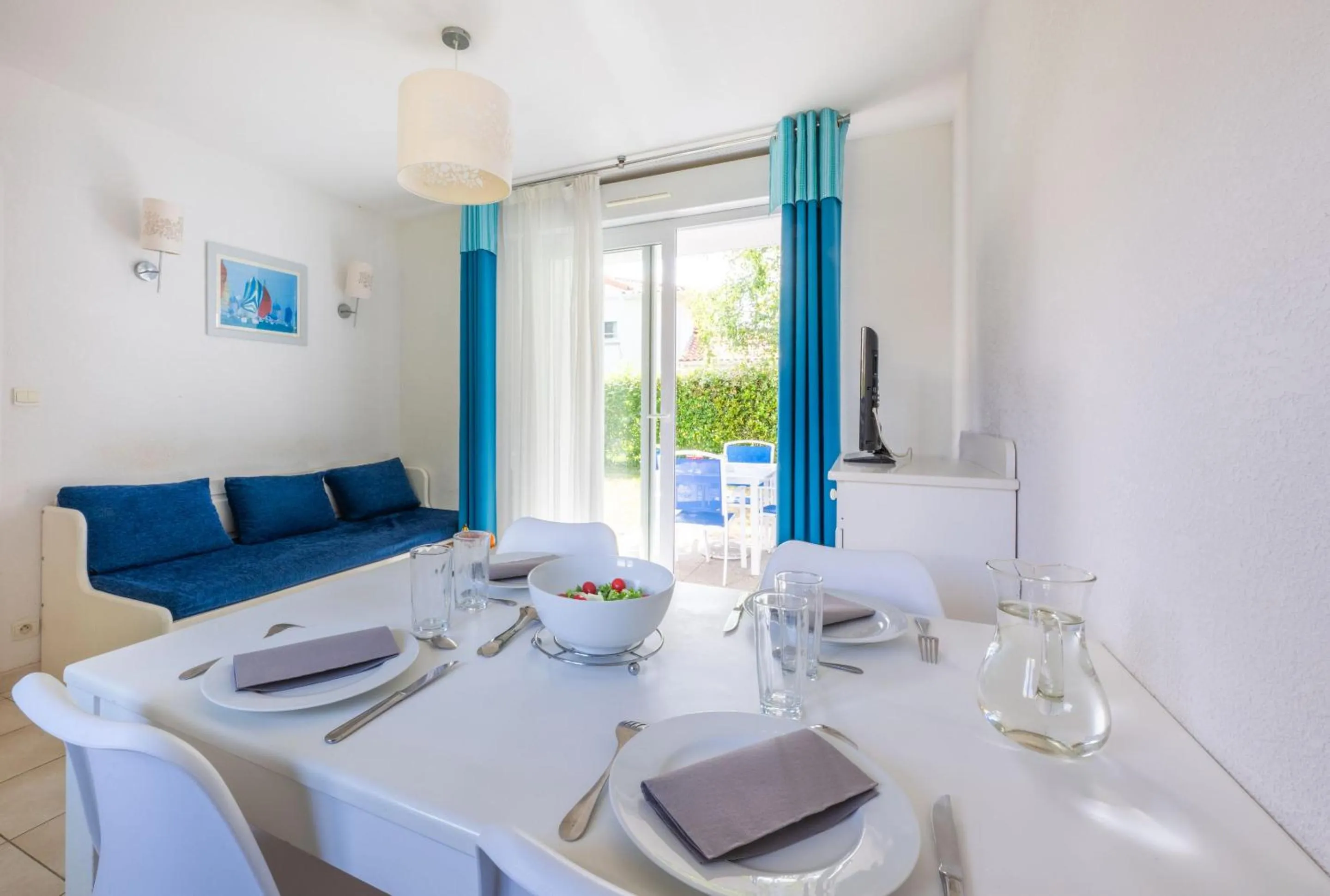 Dining area in Résidence Odalys Le Domaine de l'Océan