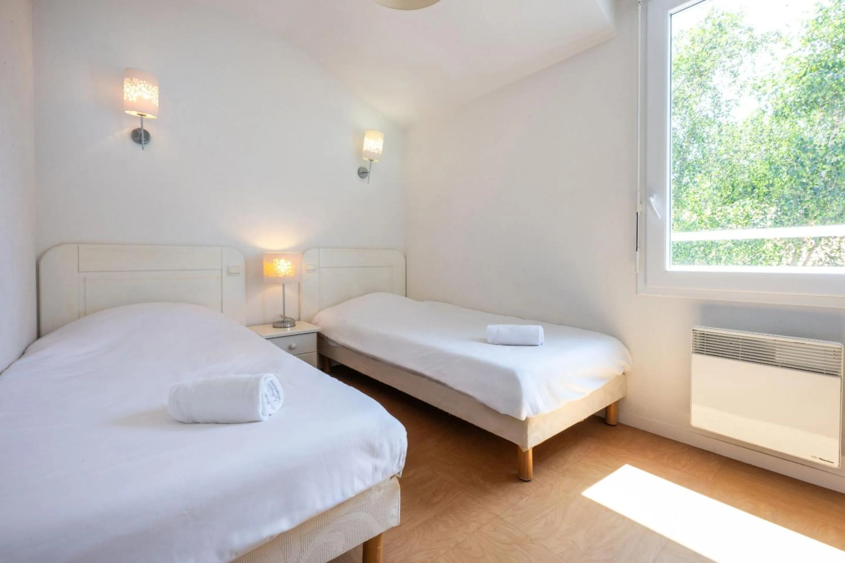 Bedroom, Bed in Résidence Odalys Le Domaine de l'Océan