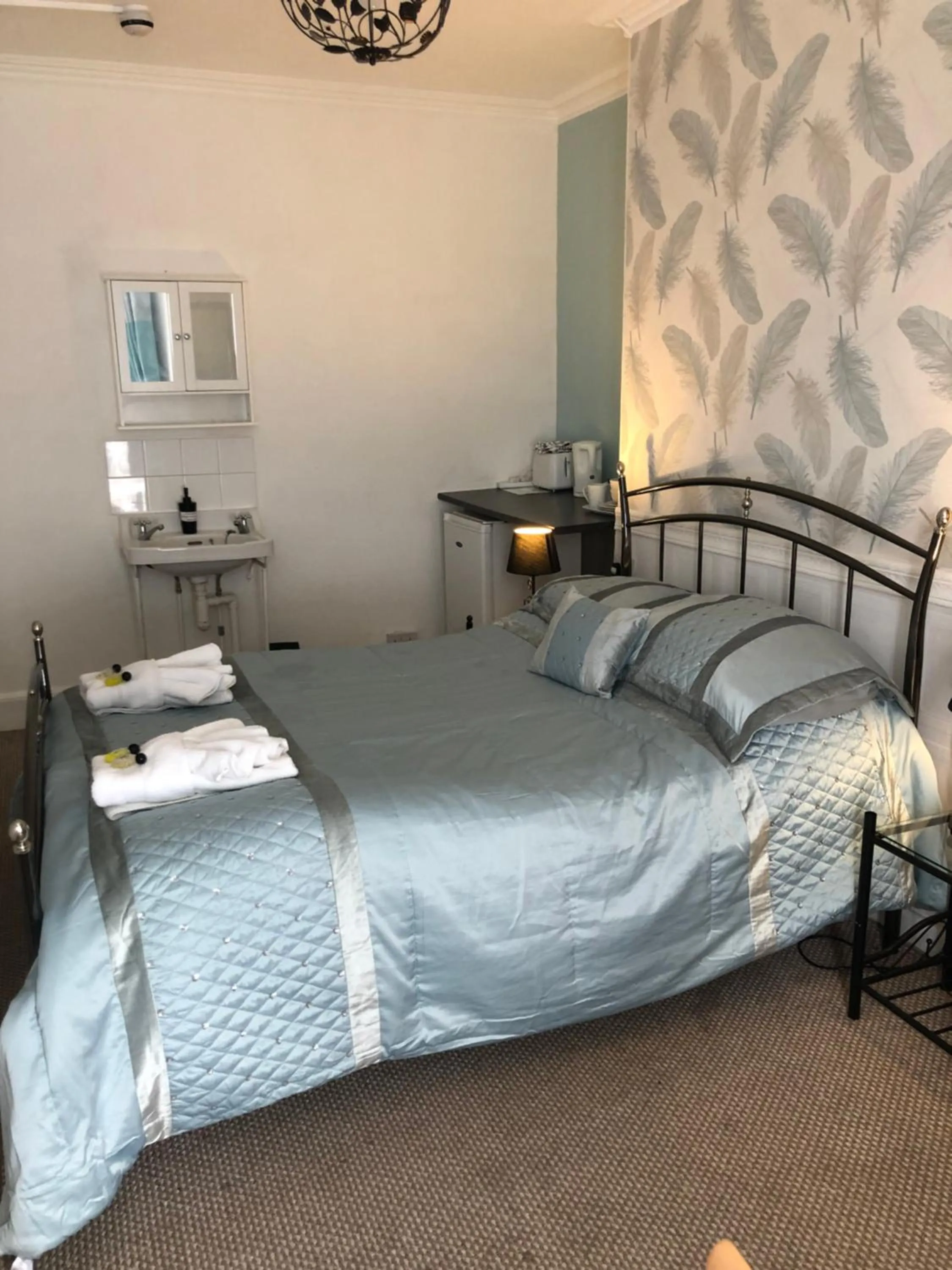 Bed in The Mayfair Hotel