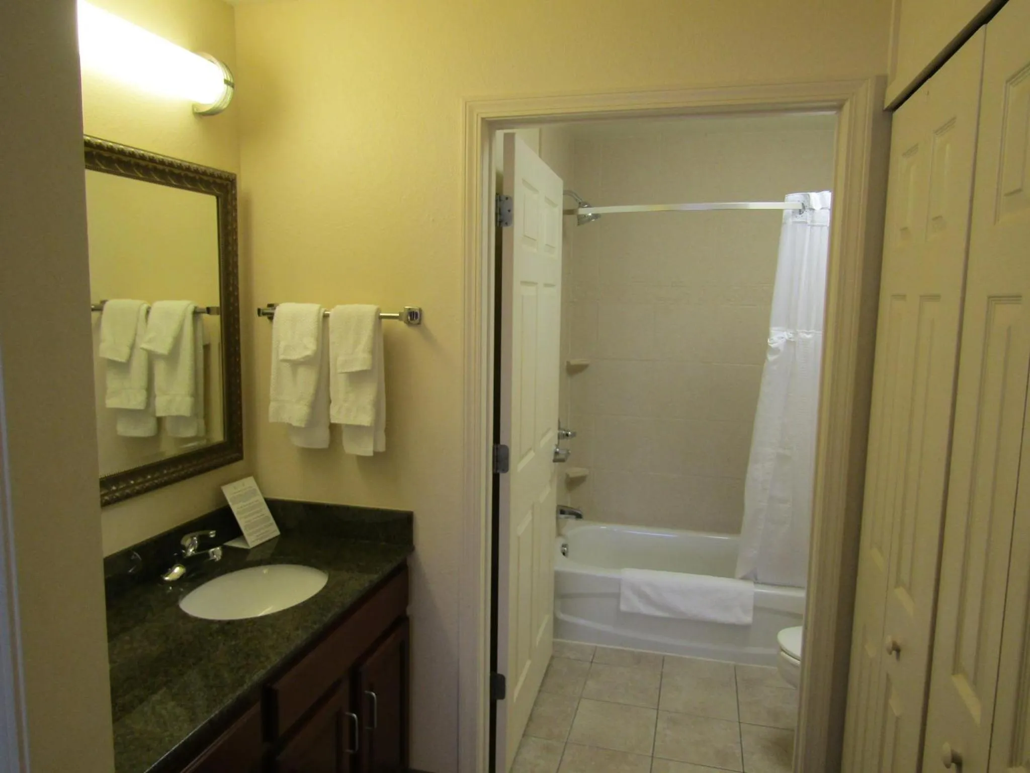 Bathroom in Staybridge Suites Rochester University by IHG
