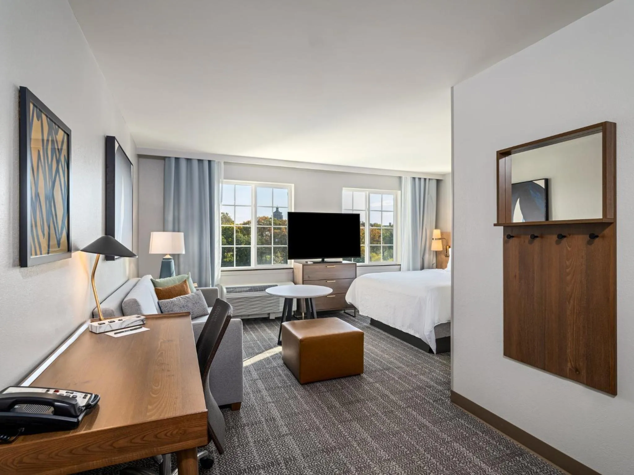 Photo of the whole room, Bed in Staybridge Suites Rochester University by IHG