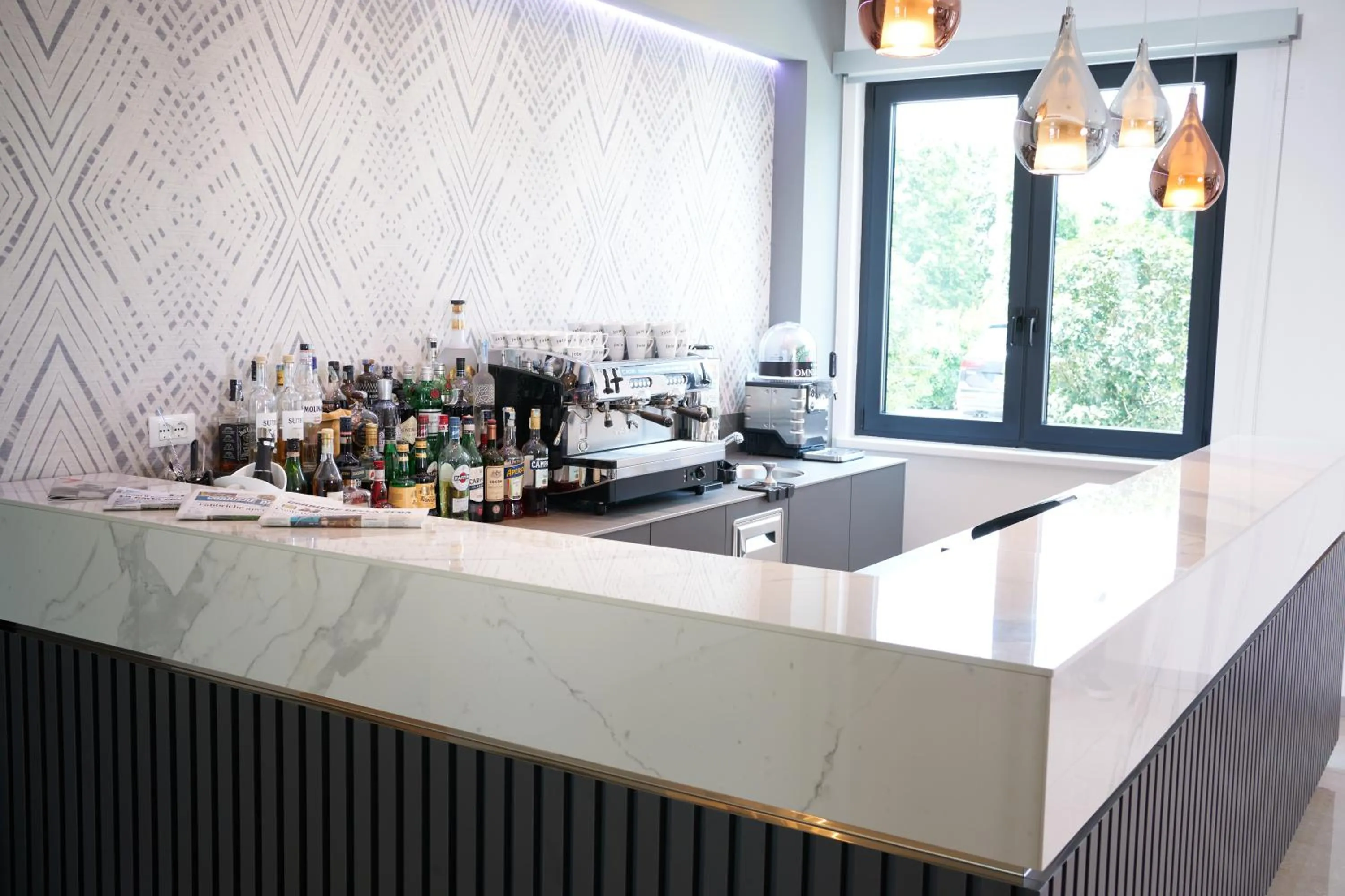 Lounge or bar in Hotel Omnia