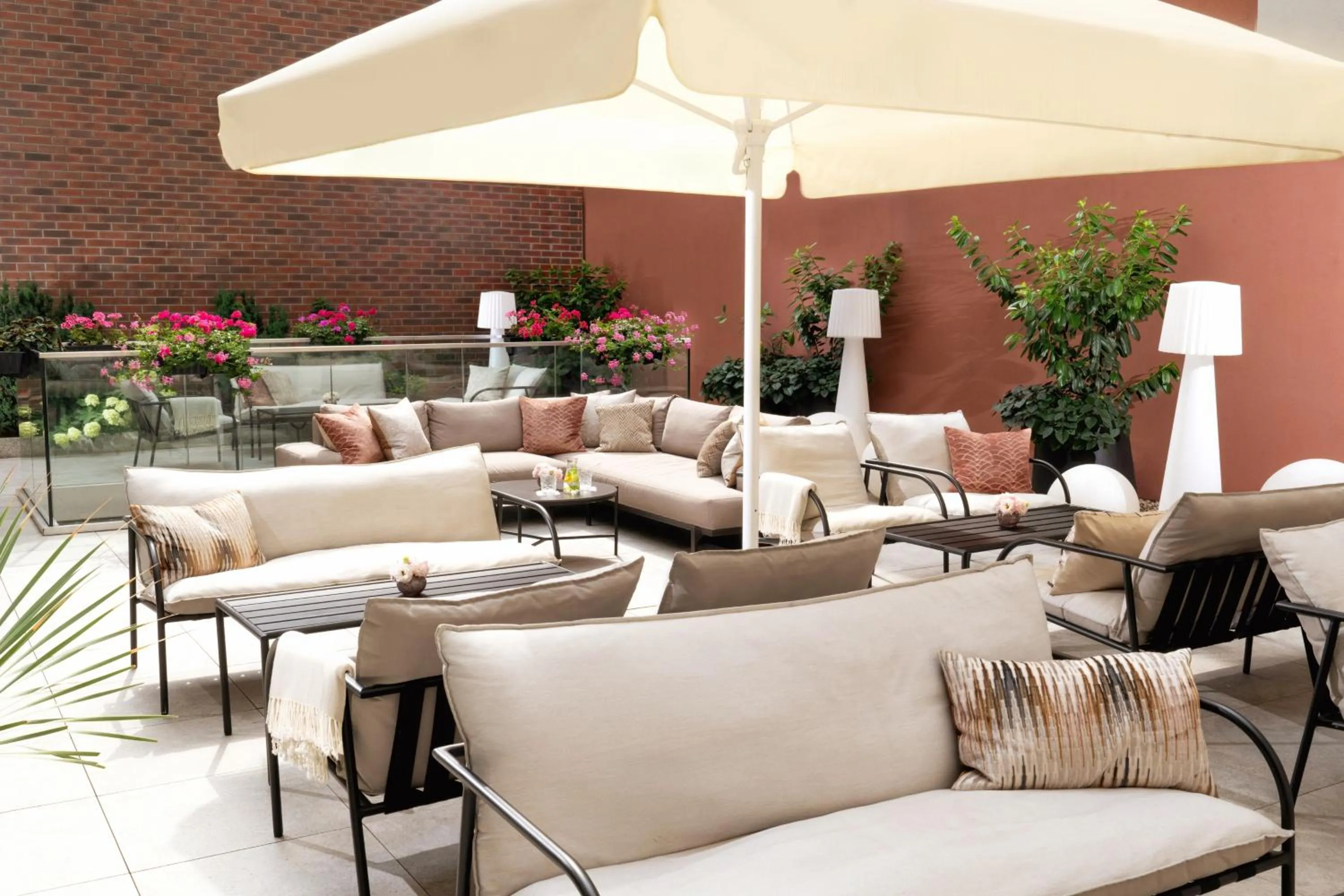 Balcony/Terrace in Leonardo Boutique Hotel Krakow Old Town