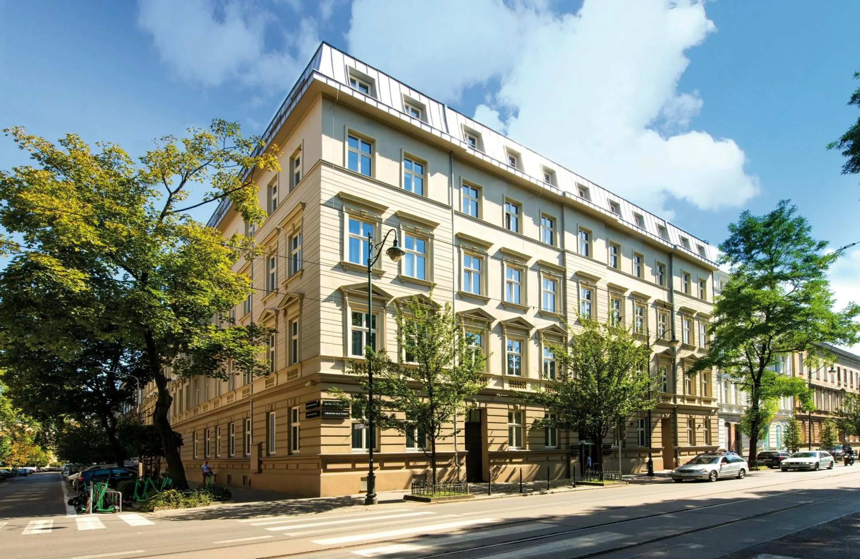 Property building in Leonardo Boutique Hotel Krakow Old Town