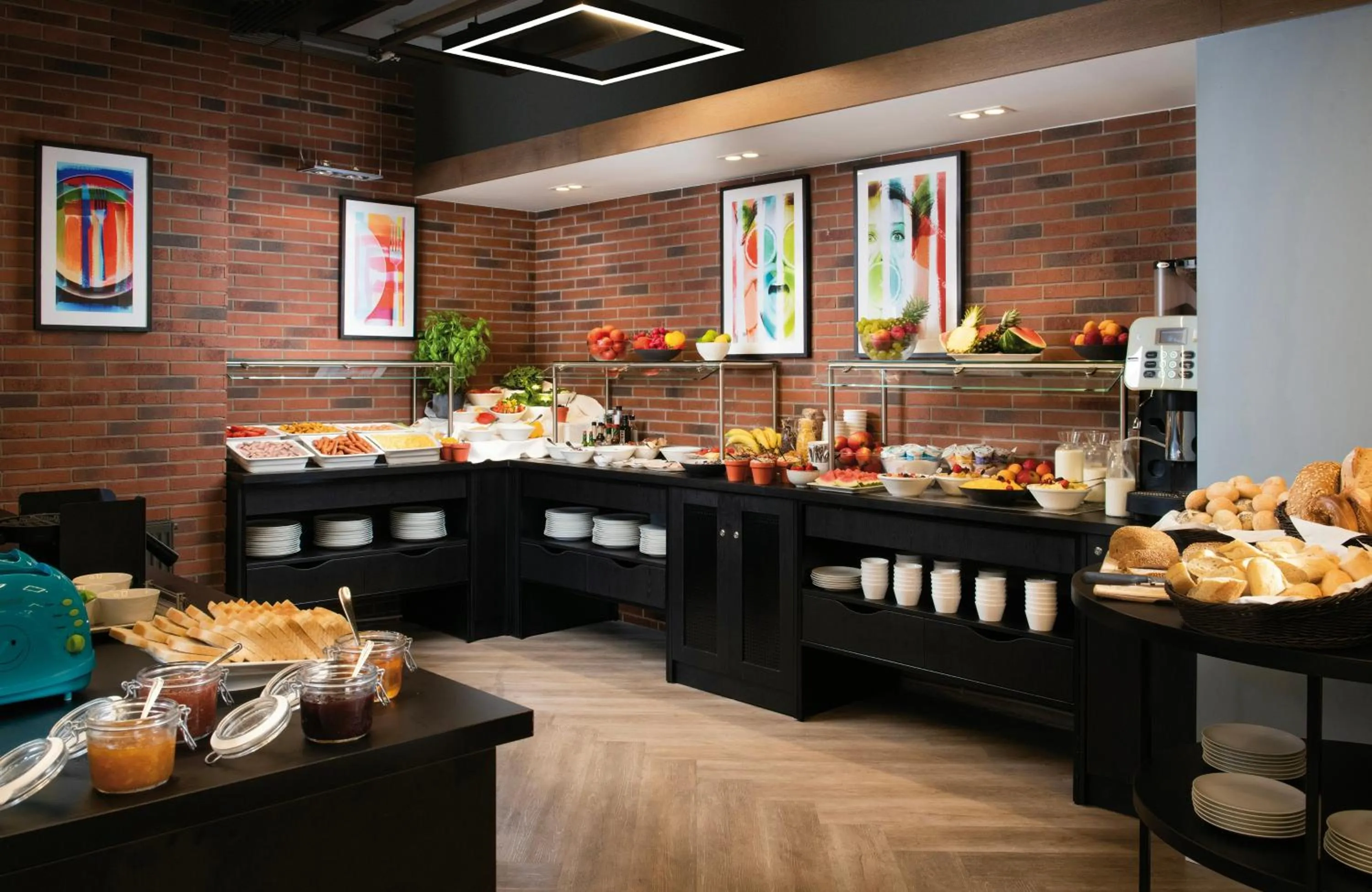 Buffet breakfast in Leonardo Boutique Hotel Krakow Old Town