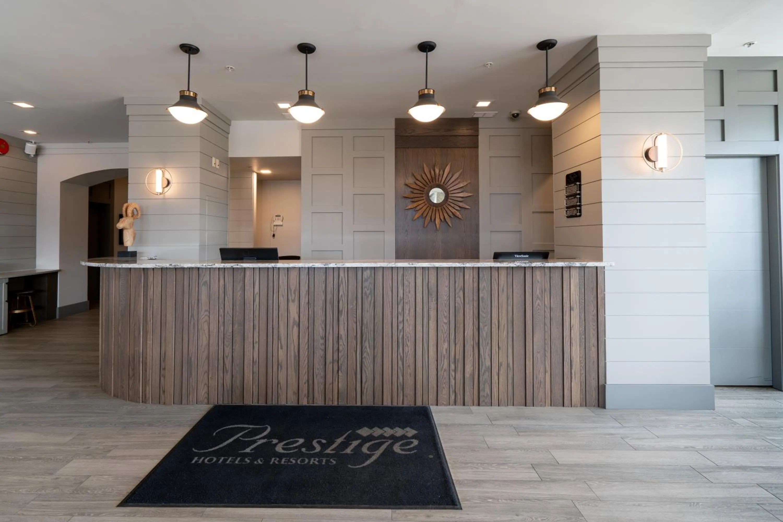 Lobby or reception in Prestige Vernon Lodge