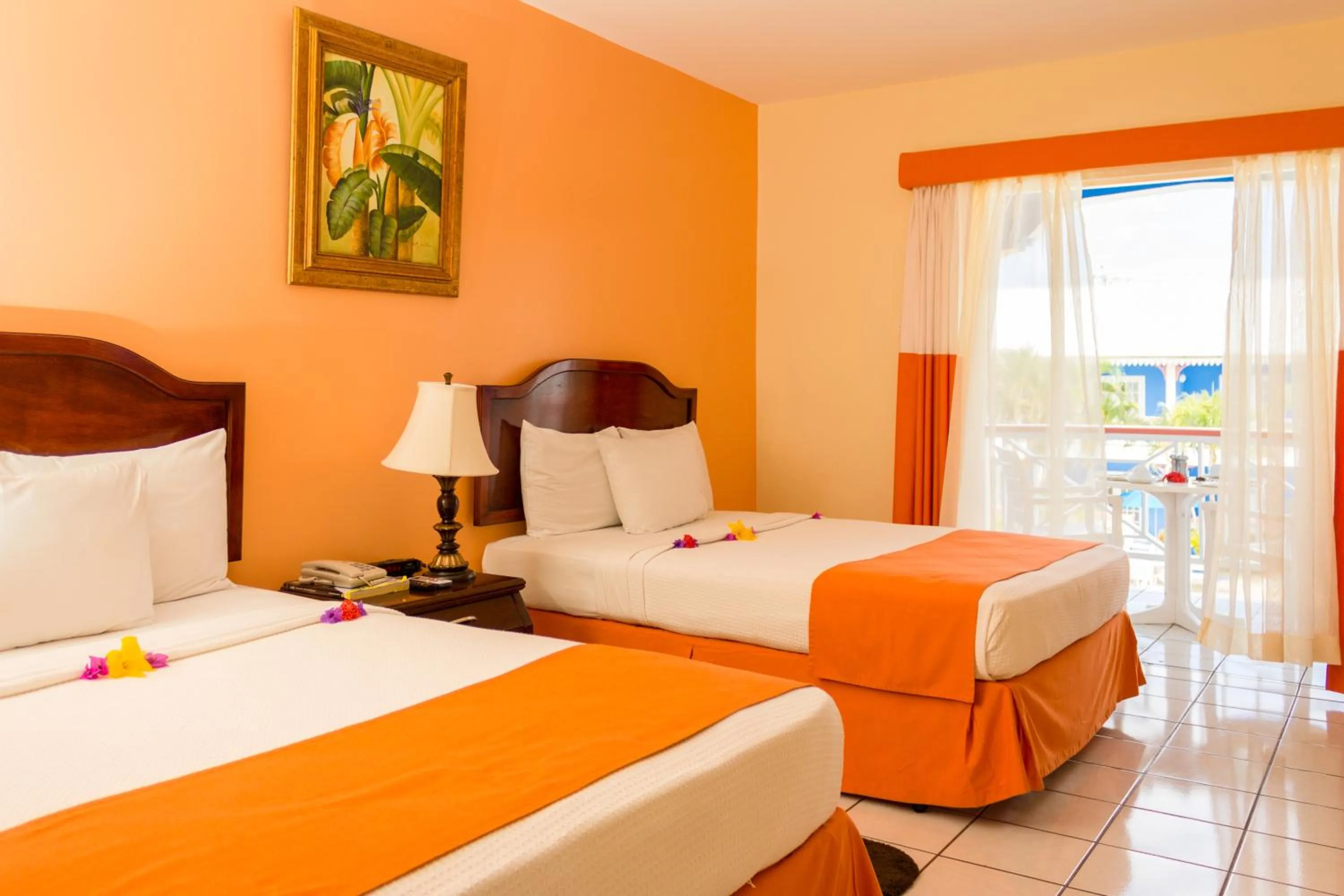 Bed in Bay Gardens Inn