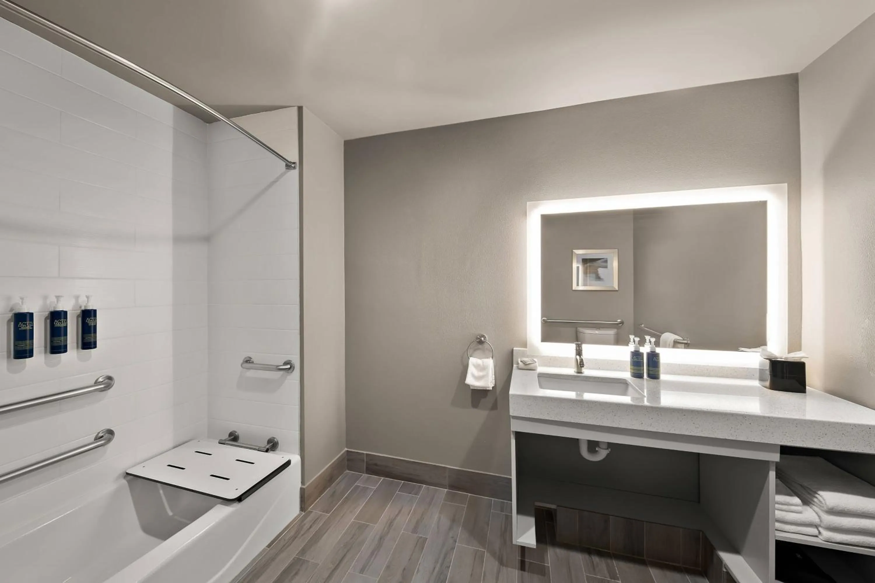 Bathroom in Four Points by Sheraton Plano