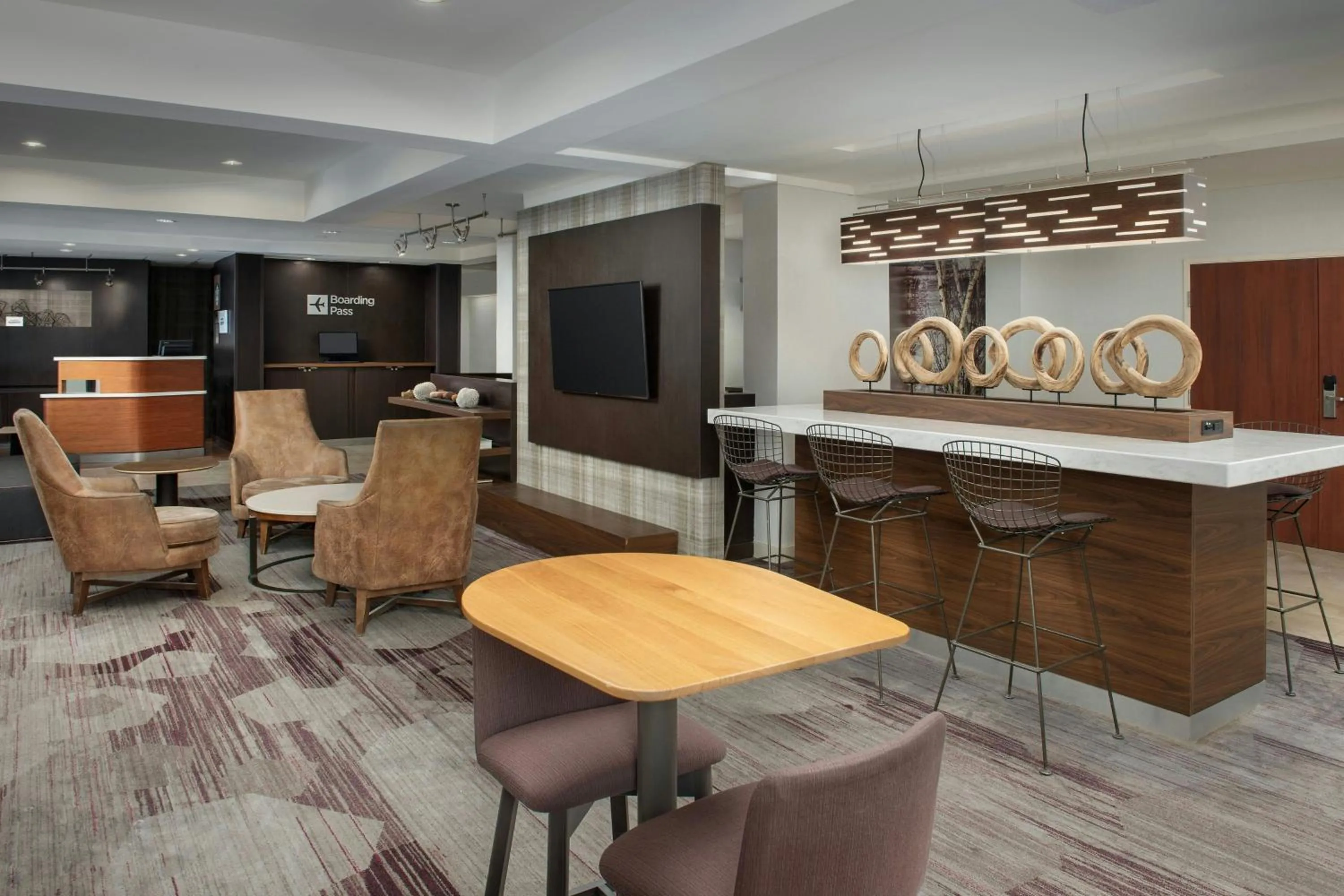 Lobby or reception in Courtyard by Marriott Dayton Beavercreek