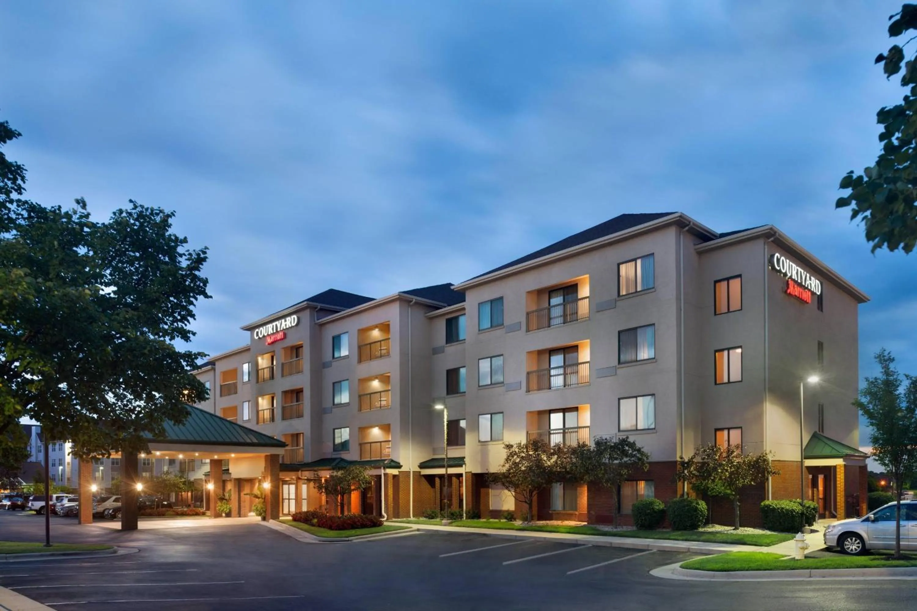 Property building in Courtyard by Marriott Dayton Beavercreek
