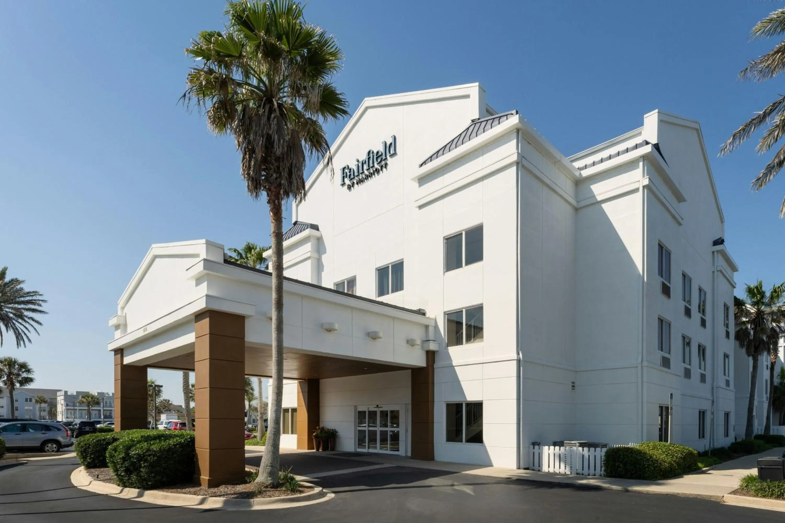 Property building in Fairfield Inn and Suites Jacksonville Beach