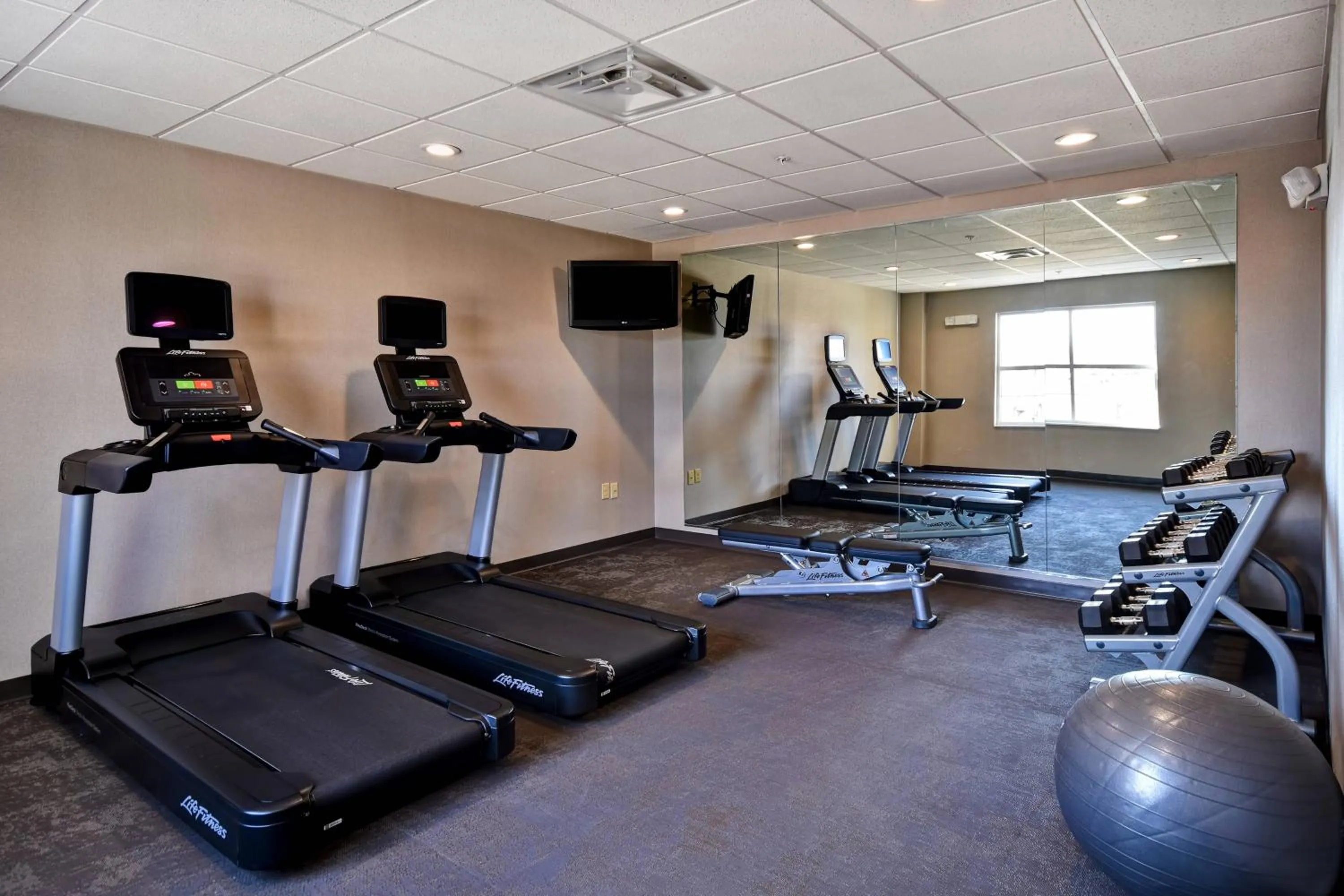 Fitness centre/facilities in Residence Inn by Marriott Dayton Beavercreek