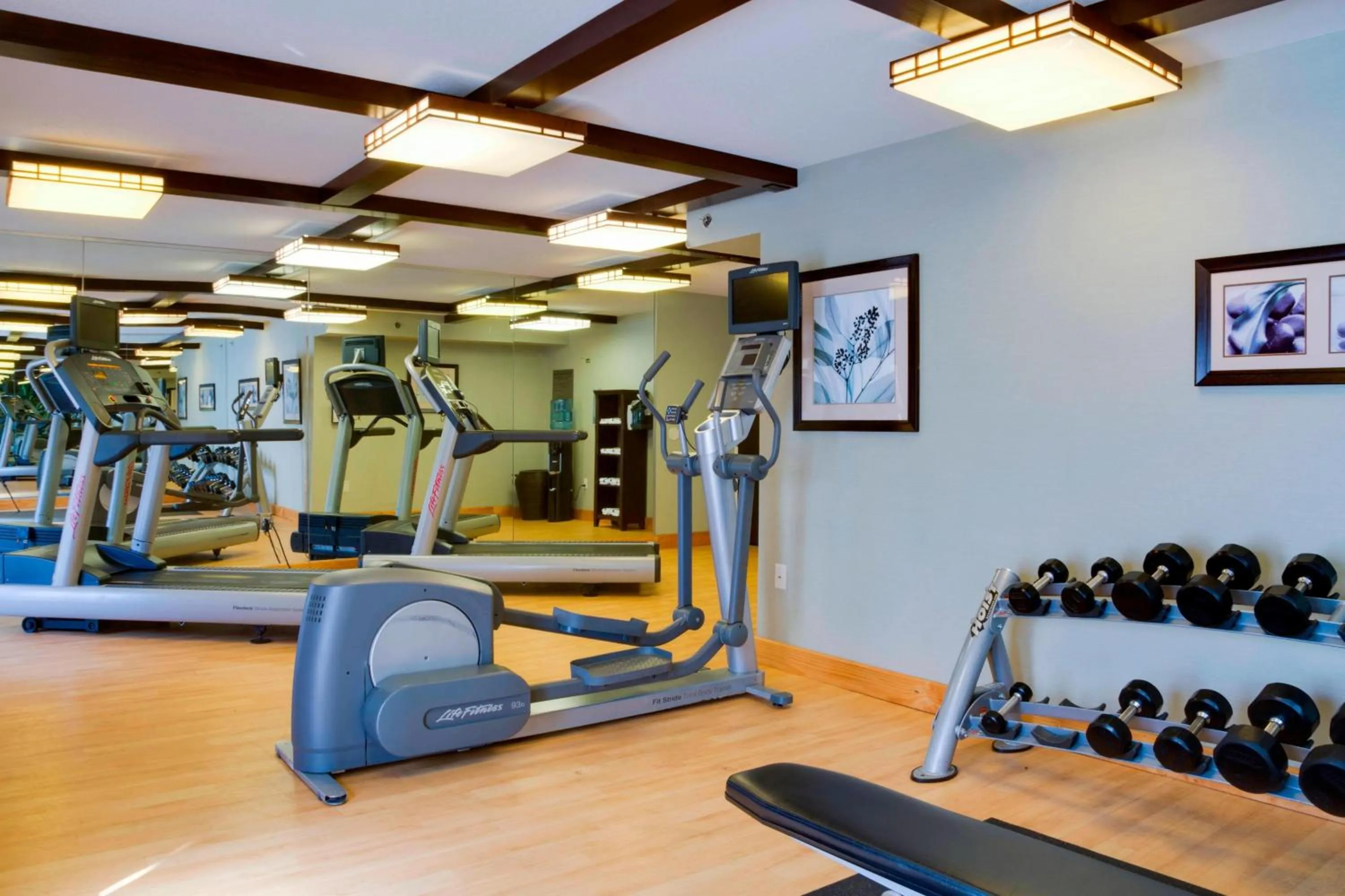 Fitness centre/facilities in Courtyard by Marriott Ocala