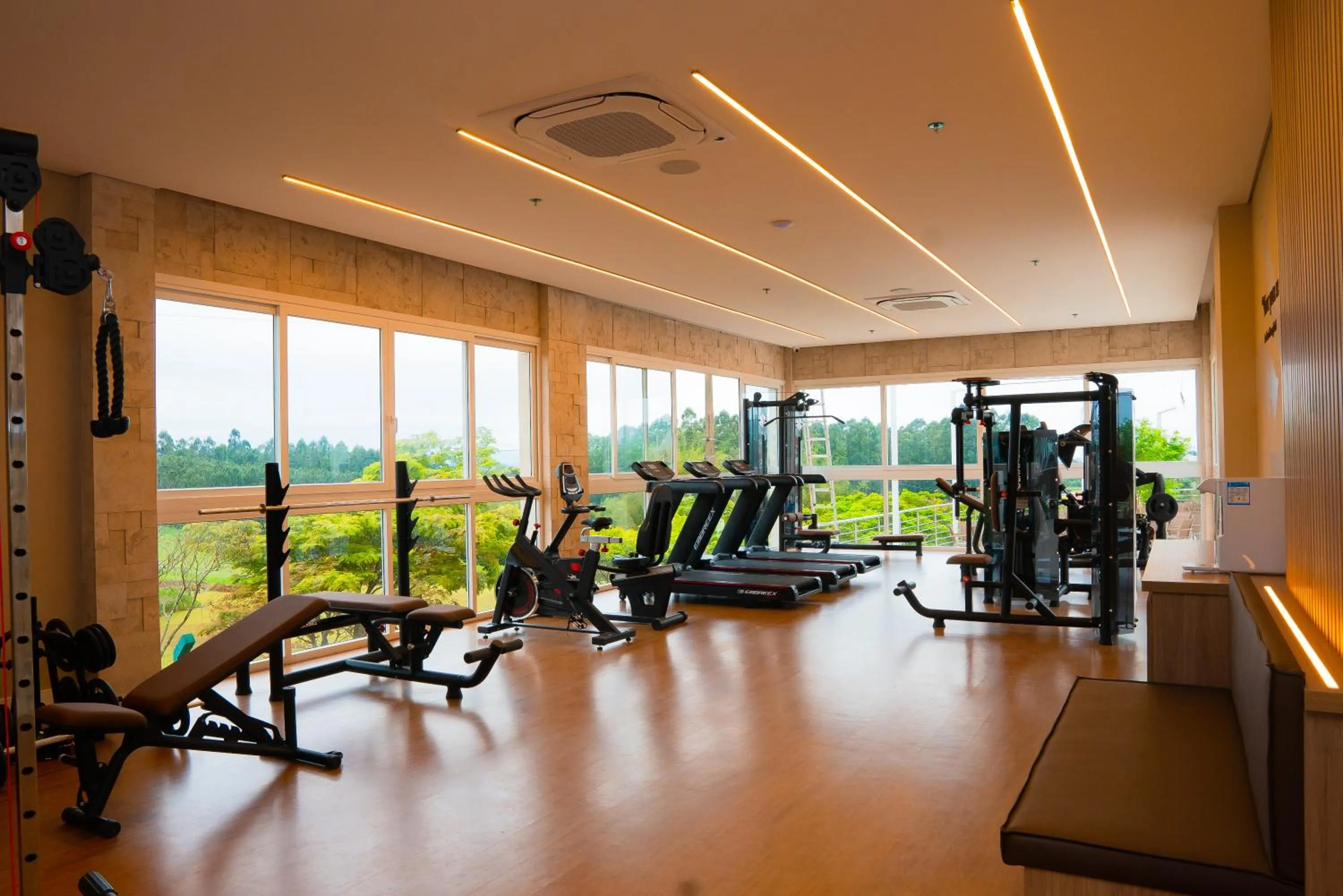 Fitness centre/facilities in Hotel Recanto Maestro