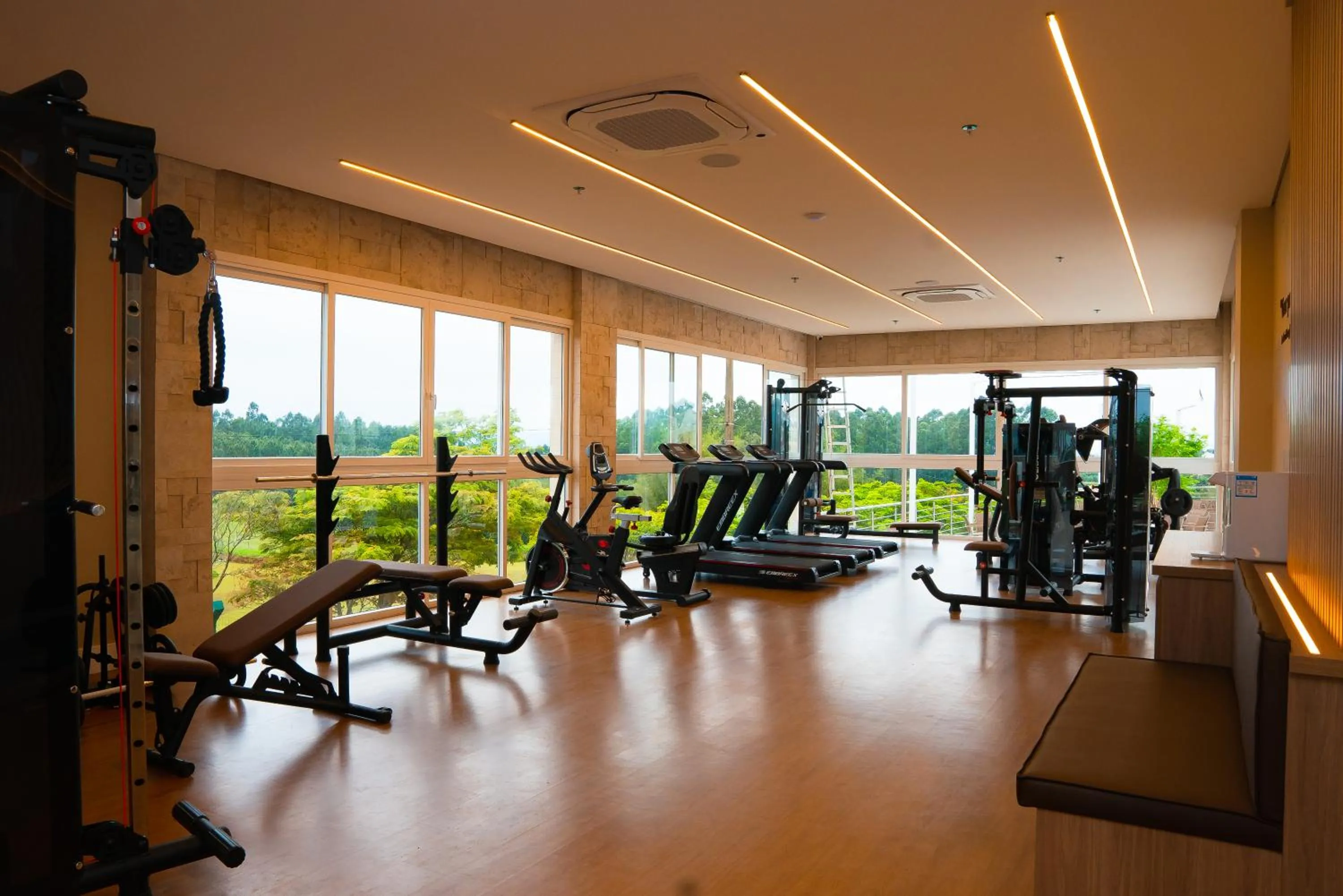 Fitness centre/facilities in Hotel Recanto Maestro