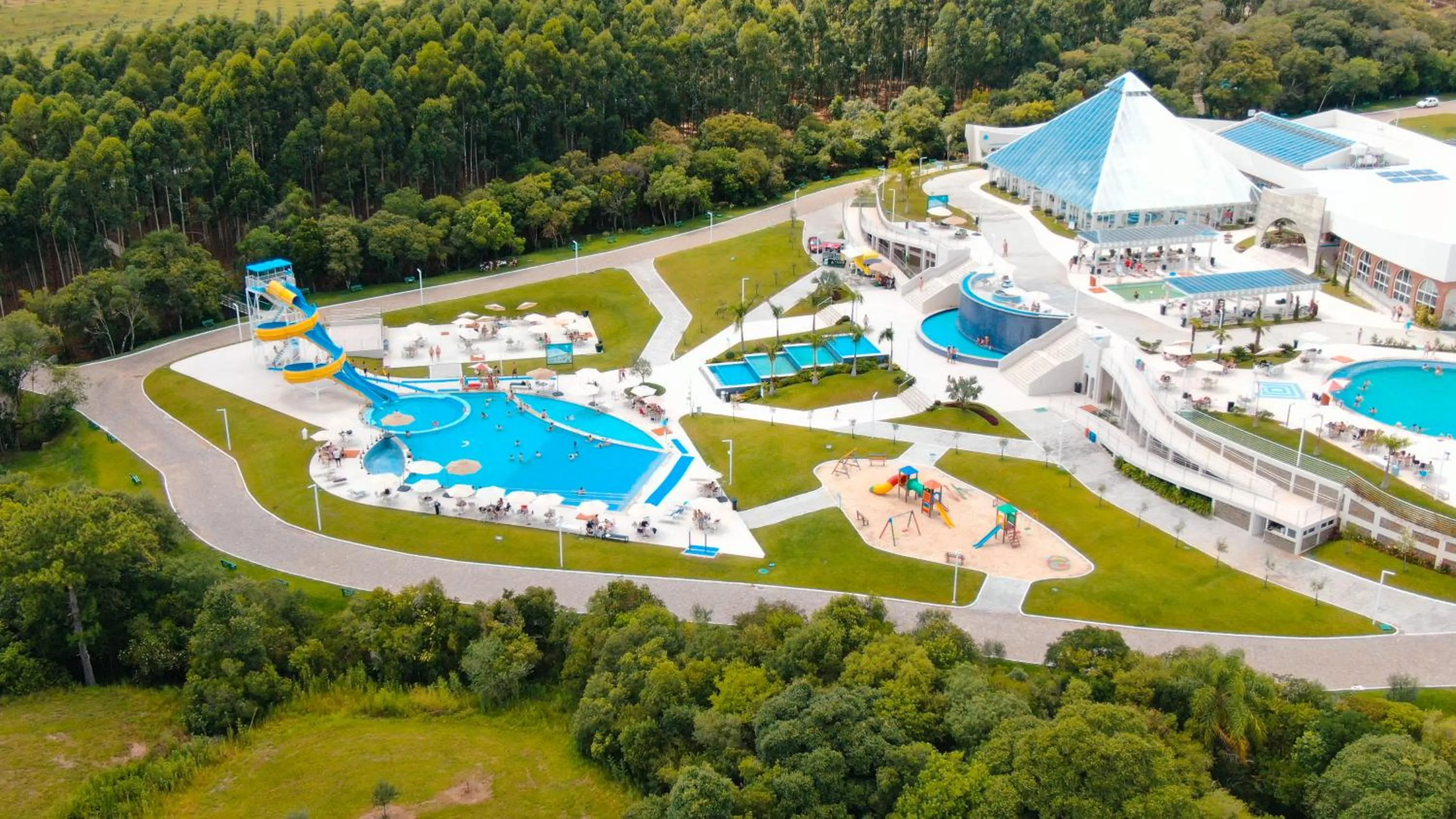 Hot Spring Bath in Hotel Recanto Maestro