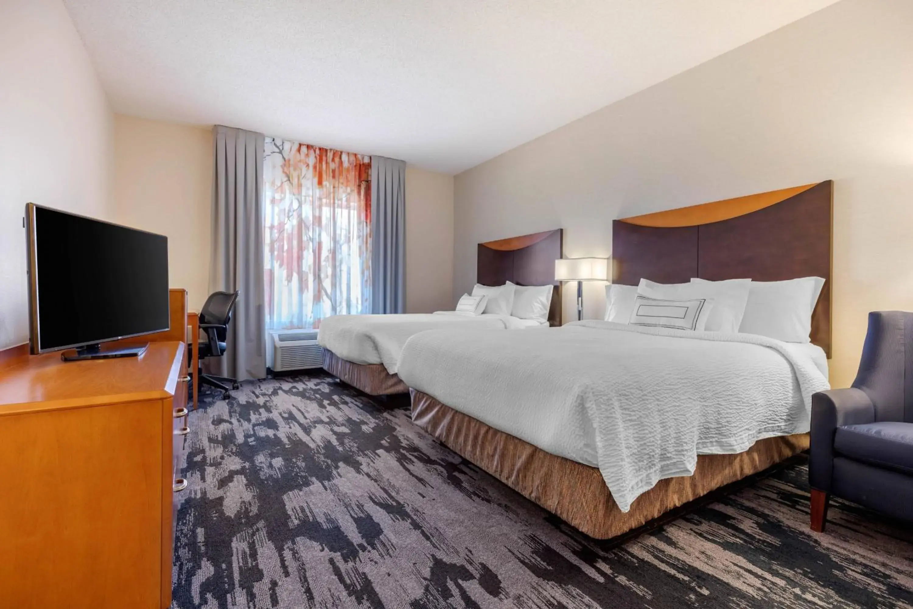 Queen Room with Two Queen Beds - Hearing Accessible in Fairfield Inn & Suites by Marriott Rockford Queen Room with Two Queen Beds - Hearing Accessible in Fairfield Inn & Suites by Marriott Rockford