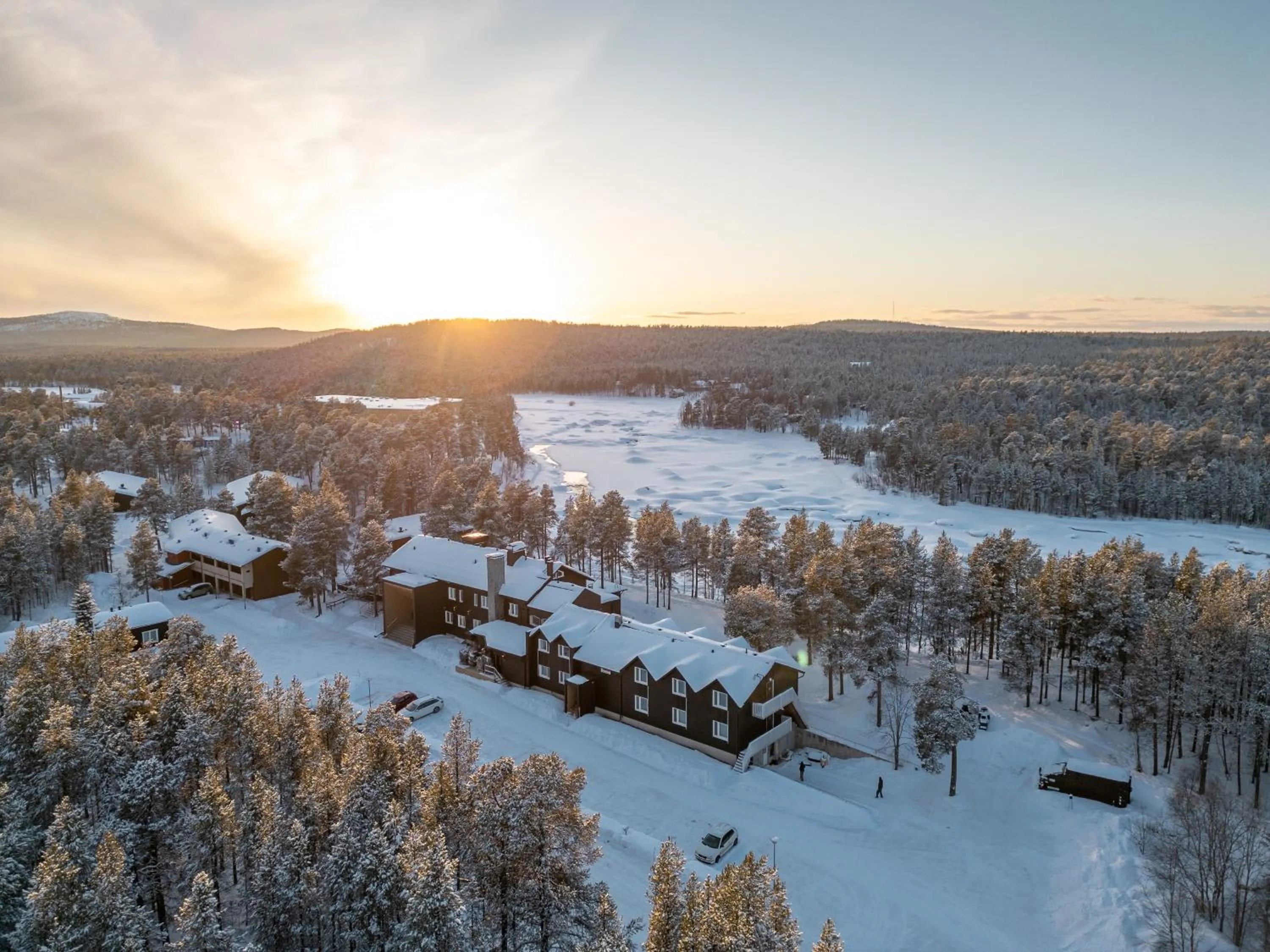 Property building in Wilderness Hotel Juutua
