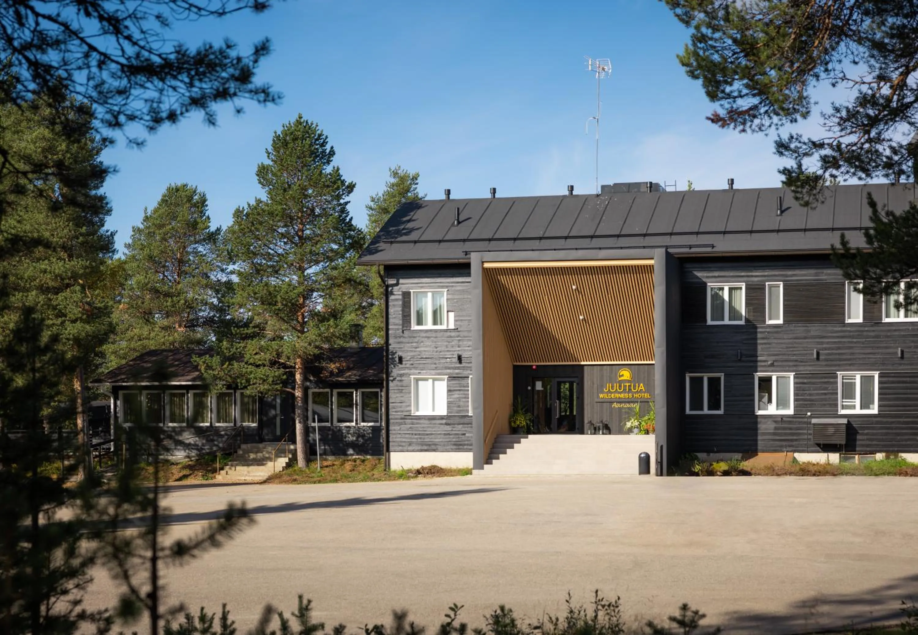 Property building in Wilderness Hotel Juutua