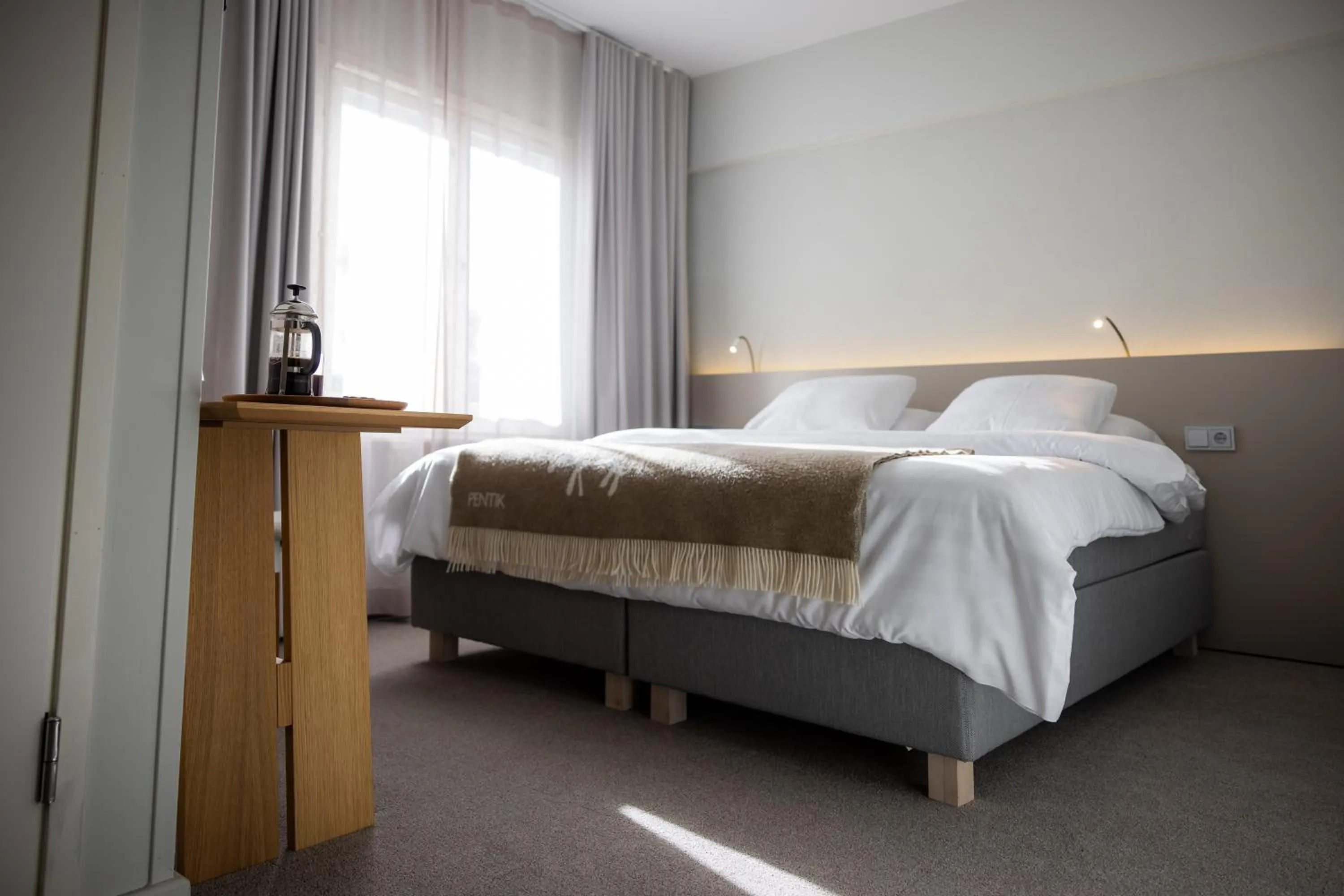 Bedroom, Bed in Wilderness Hotel Juutua