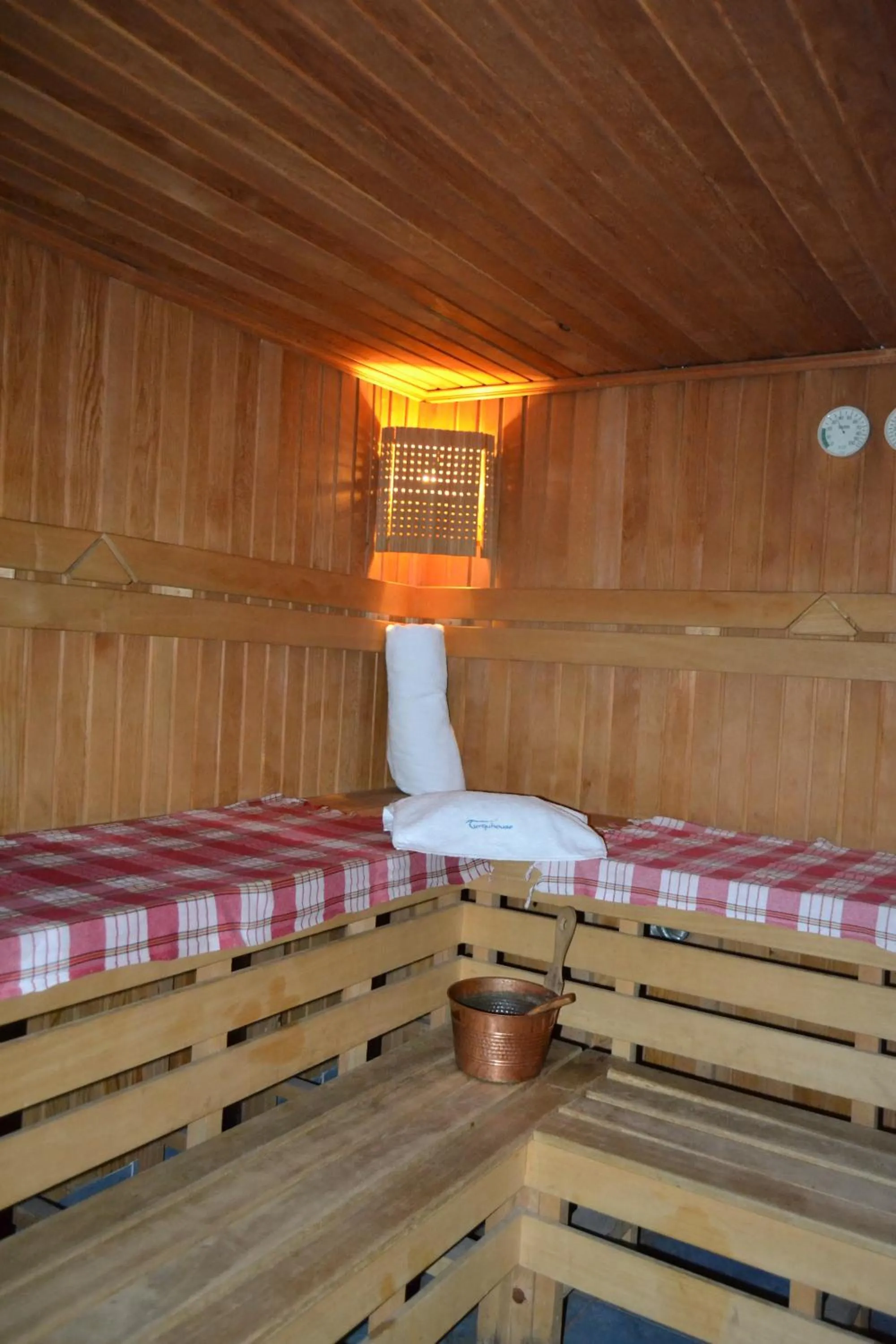 Sauna in Turquhouse Hotel