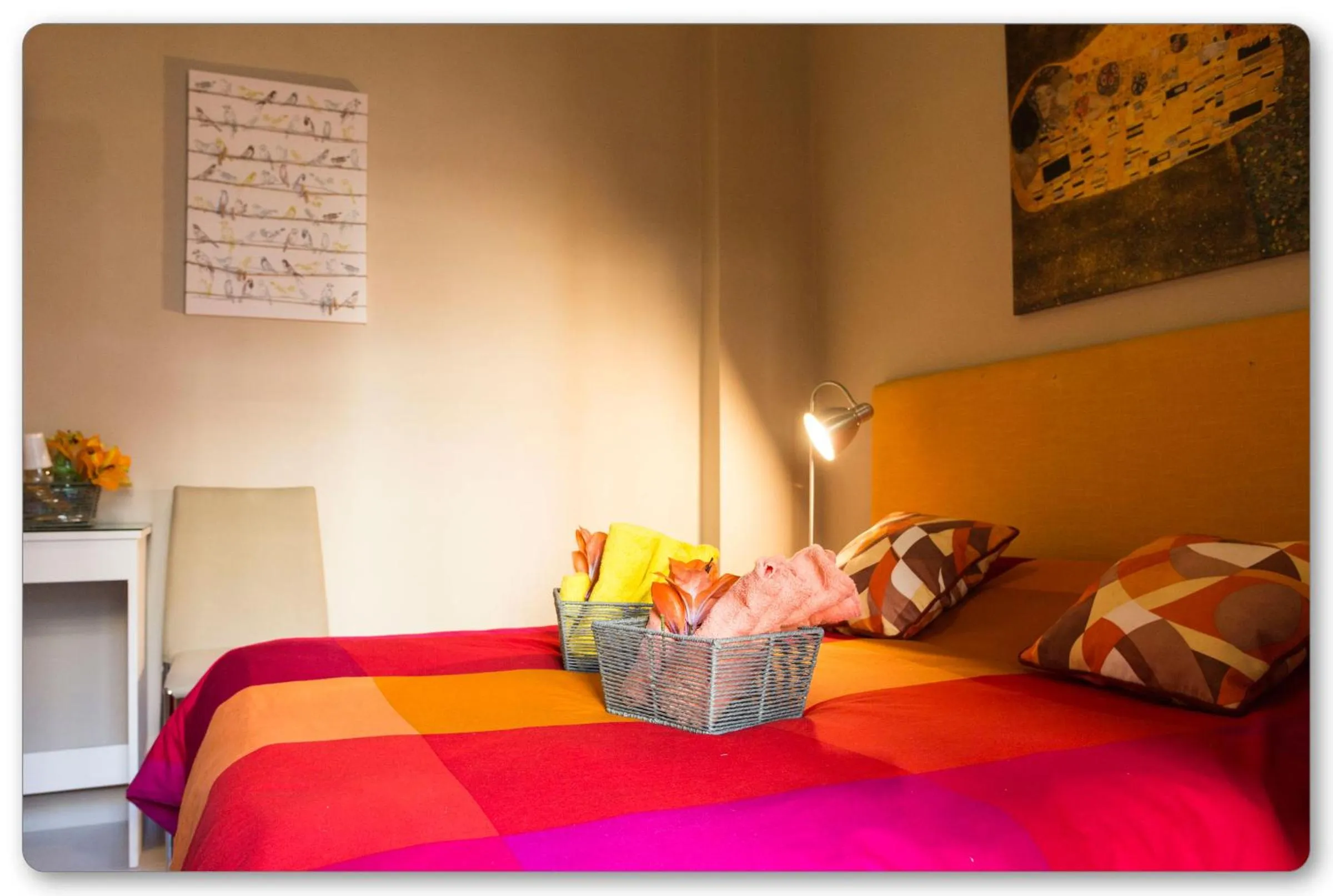 Bed in B&B Monica's House