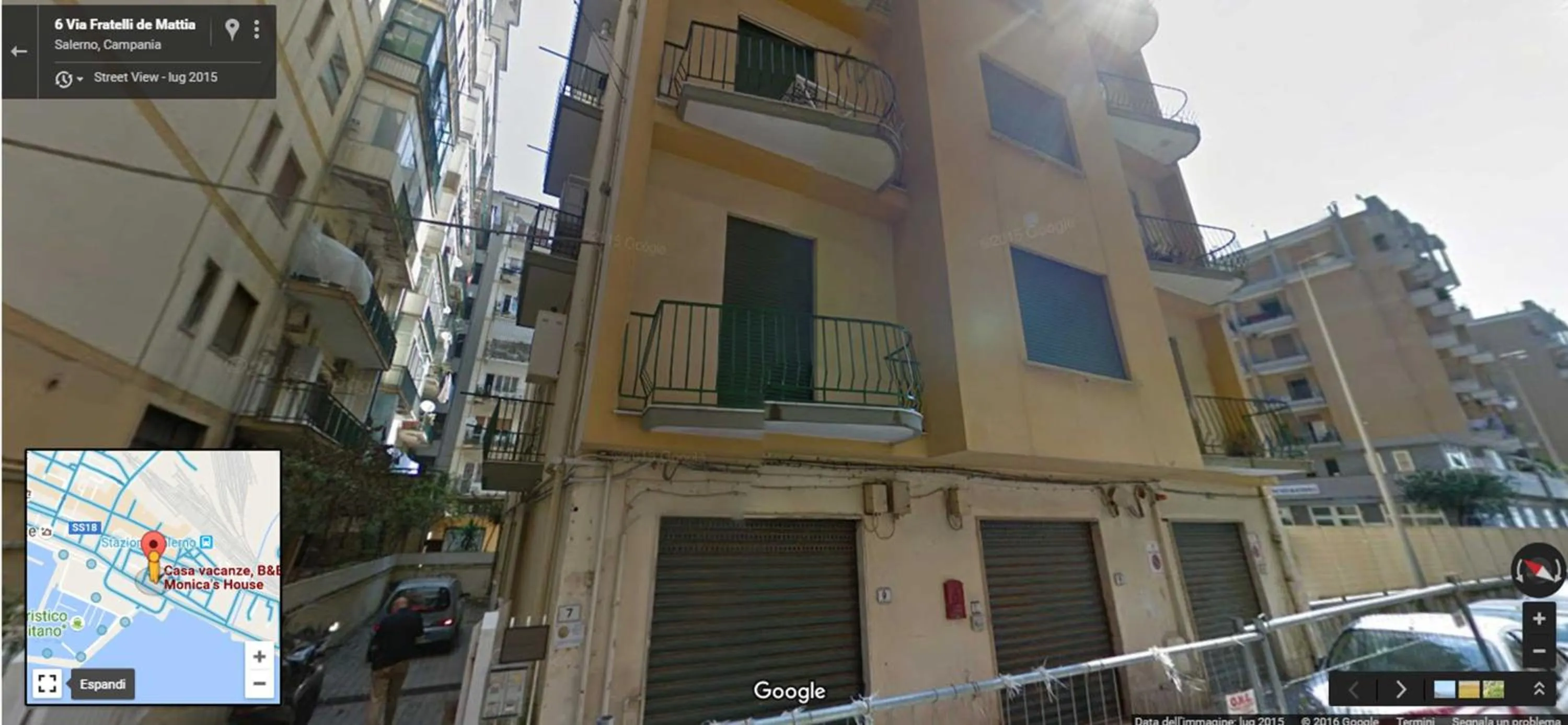 Property building in B&B Monica's House