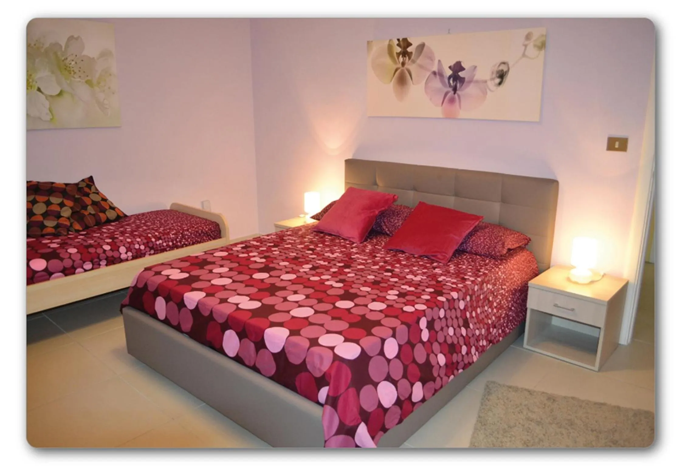 Bed in B&B Monica's House