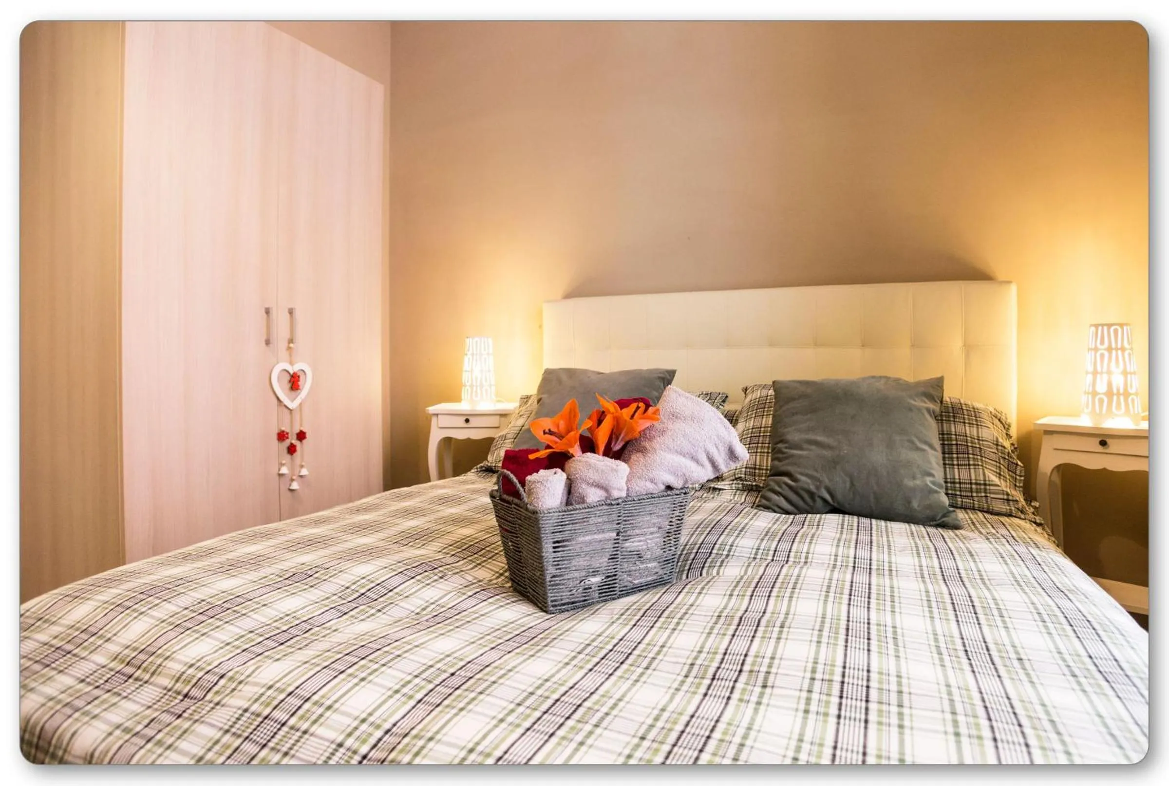 Bed in B&B Monica's House