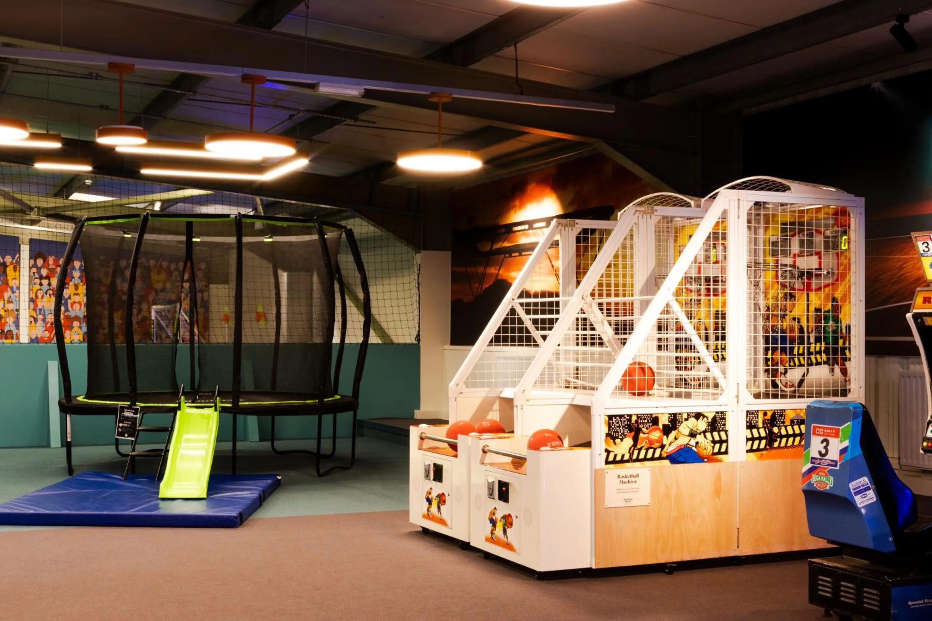 Children play ground in Moonfleet Manor Hotel