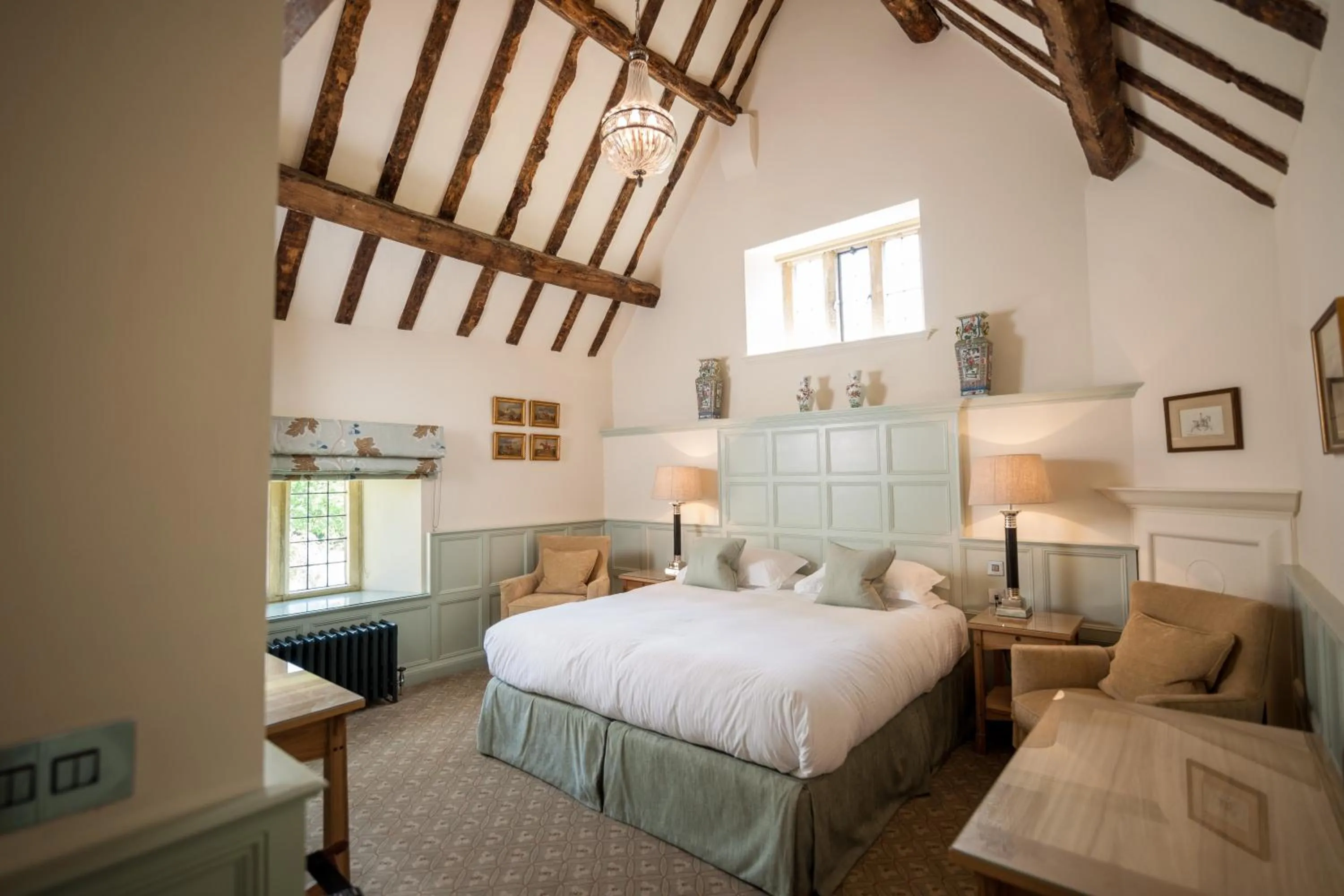 Bedroom, Bed in Buckland Manor - A Relais & Chateaux Hotel