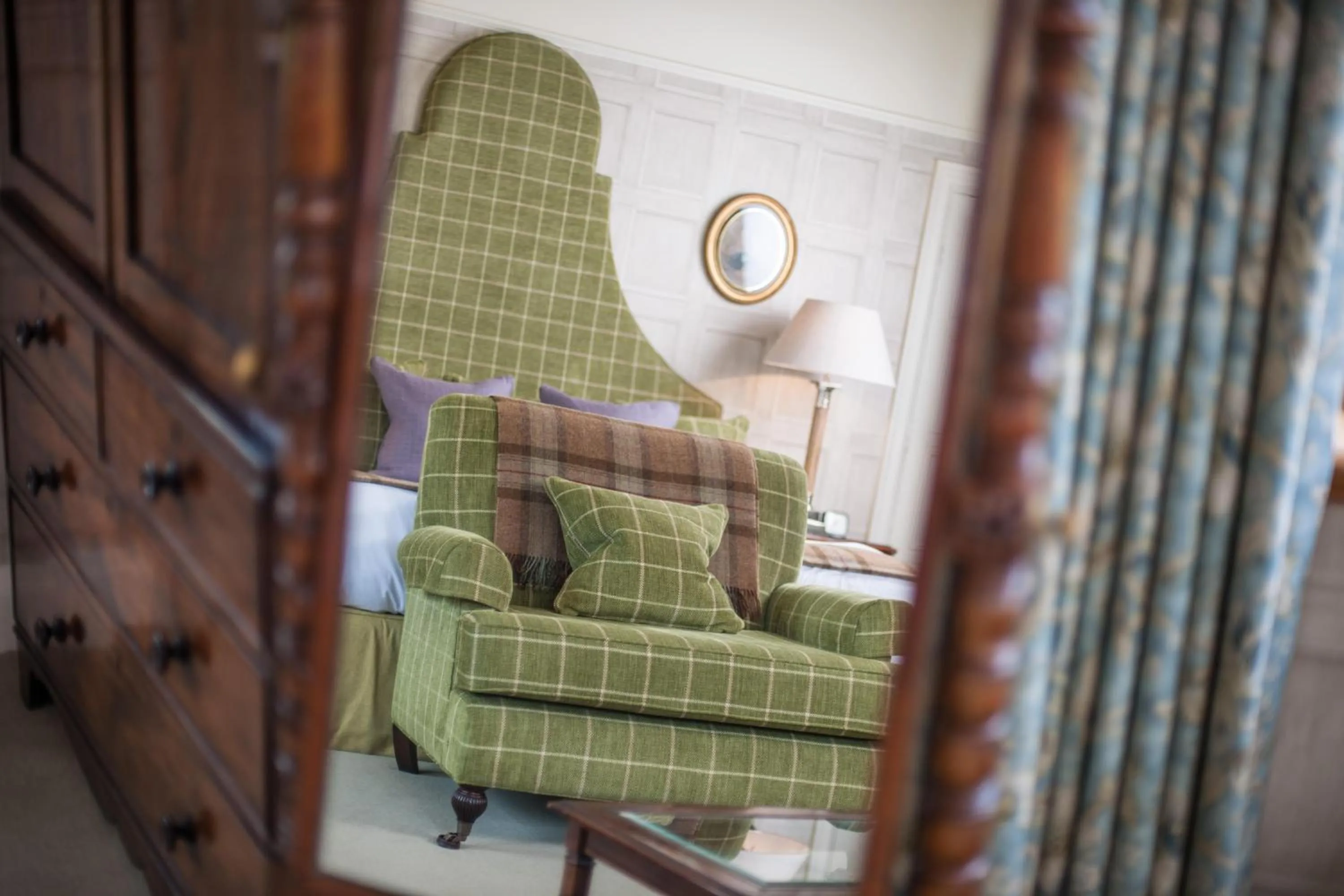 Seating area in Buckland Manor - A Relais & Chateaux Hotel