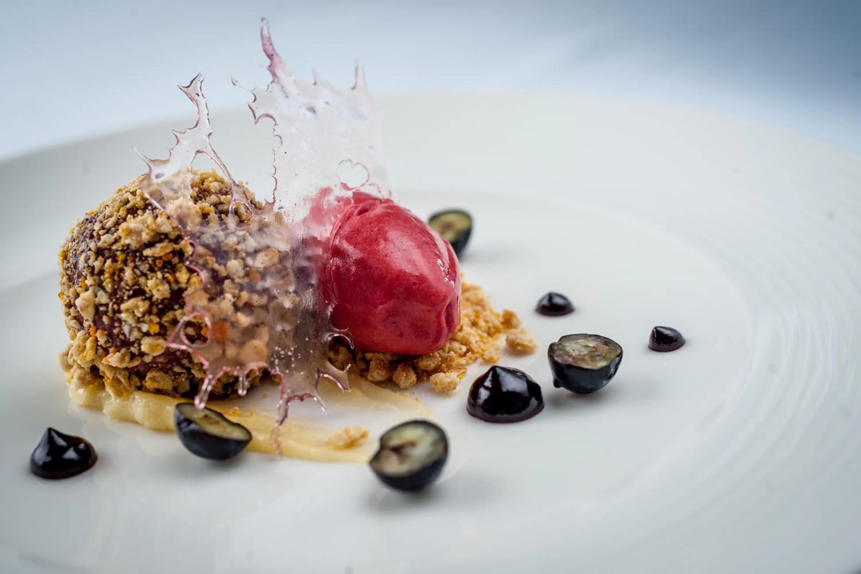 Food close-up in Buckland Manor - A Relais & Chateaux Hotel