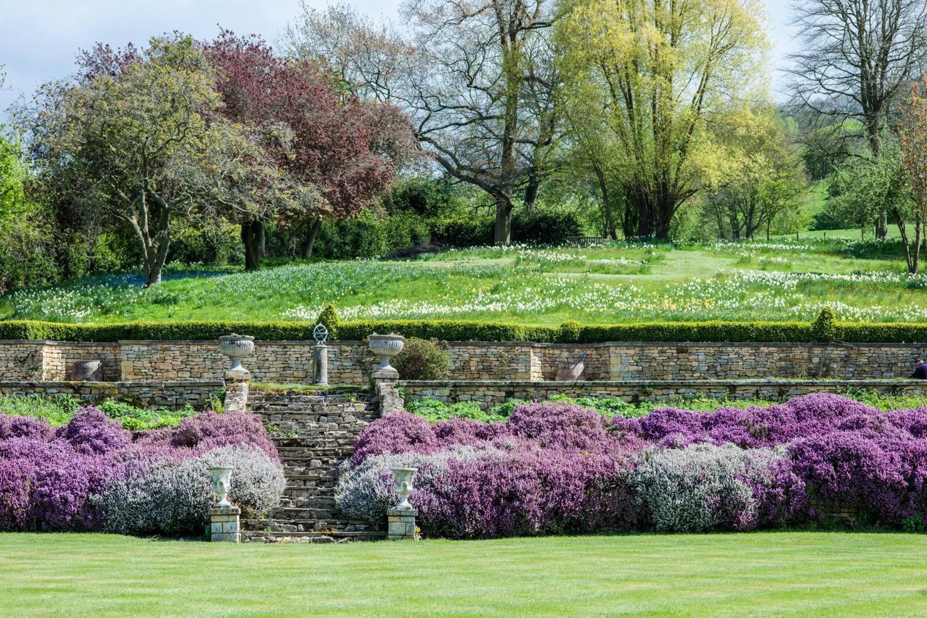 Garden in Buckland Manor - A Relais & Chateaux Hotel