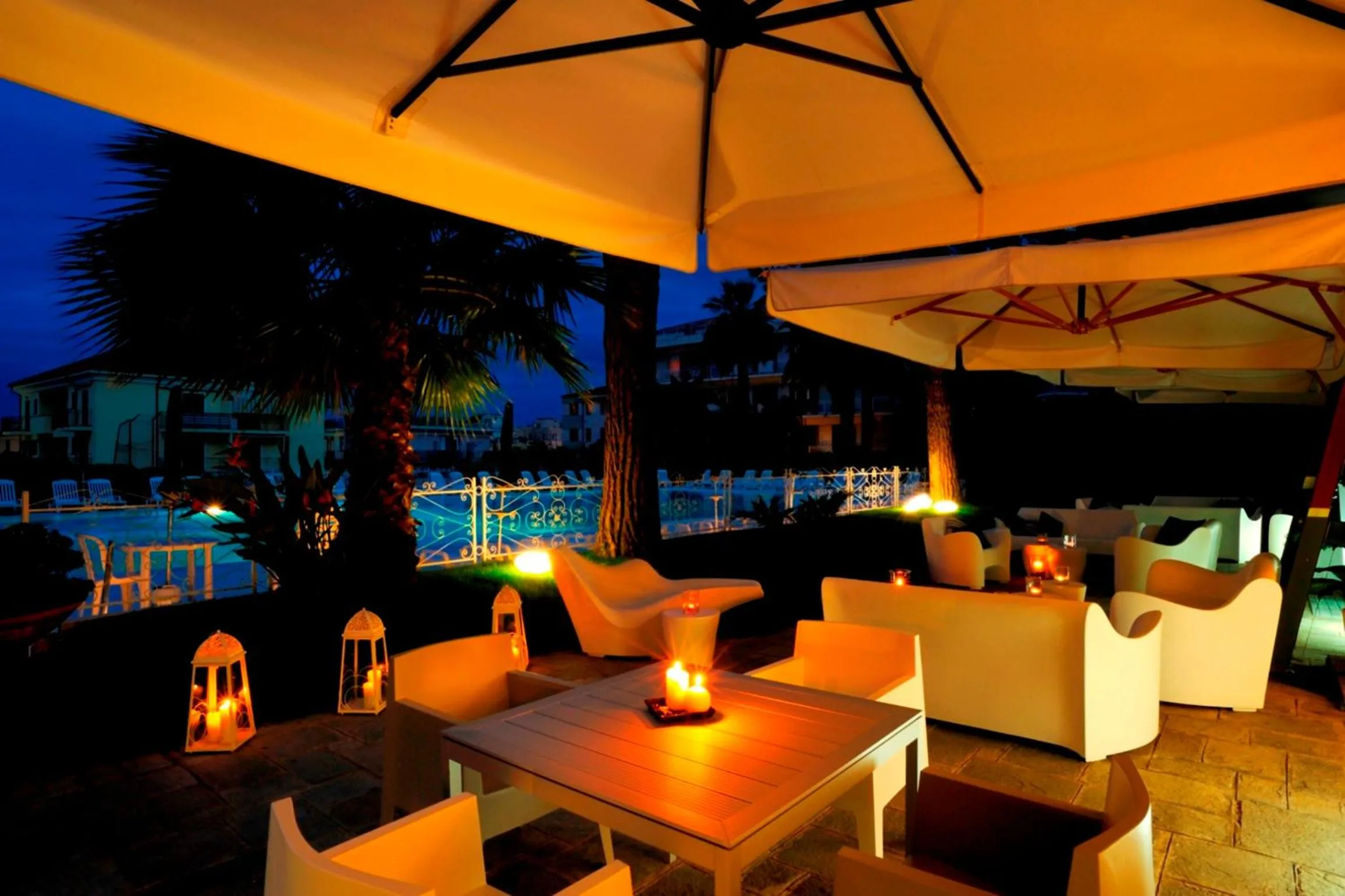 Patio in Residence Oliveto