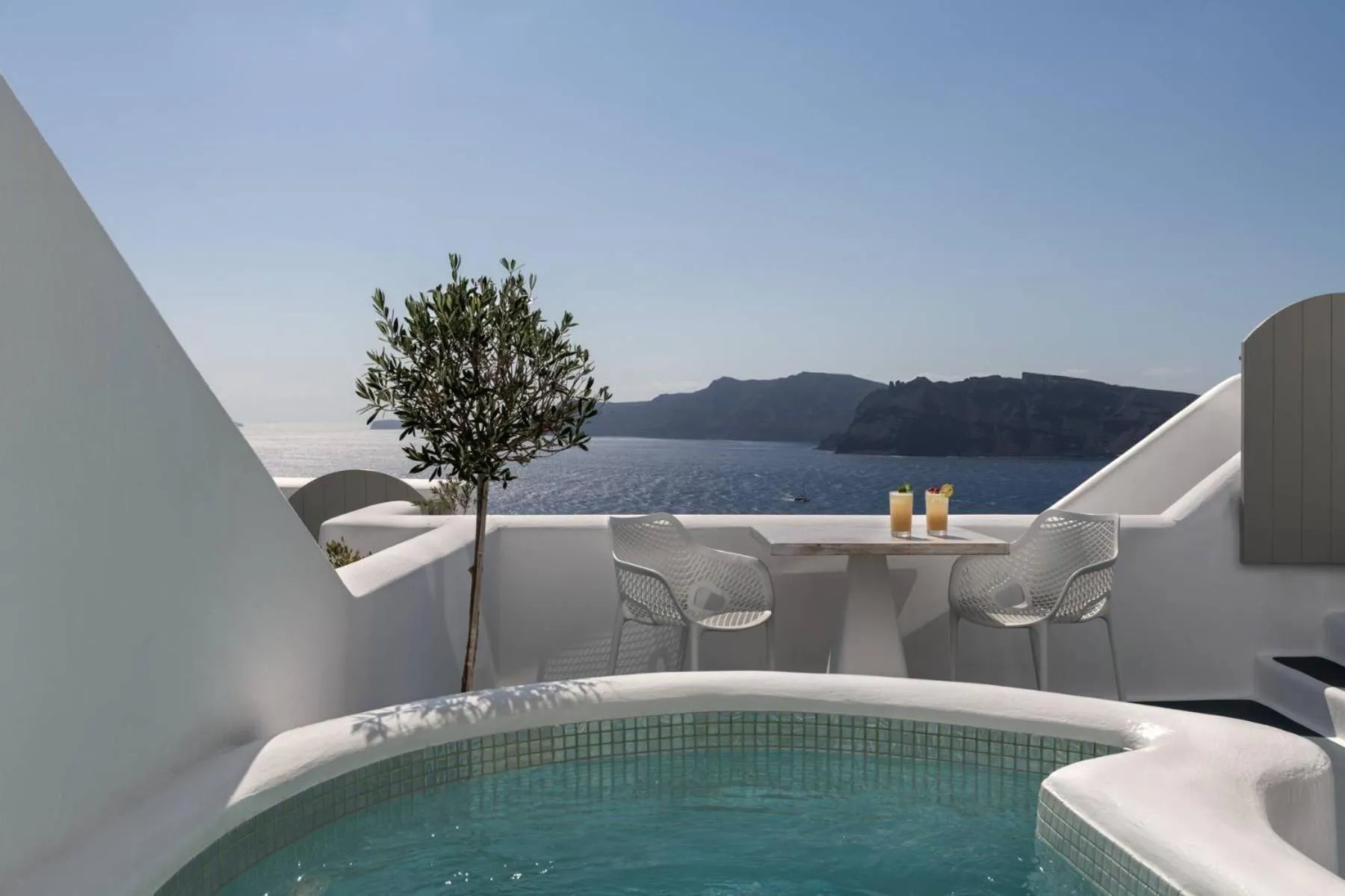 Sea view in La Perla Villas and Suites - Adults Only