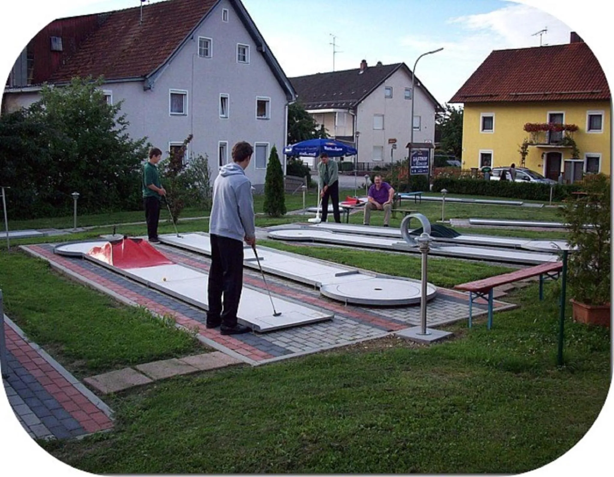 Minigolf in Gasthof Pflamminger