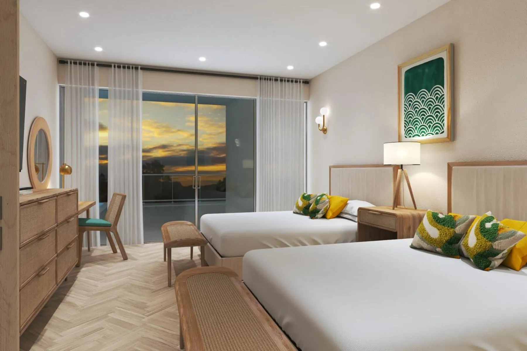 Bedroom, Bed in Bay Gardens Beach Resort & Spa