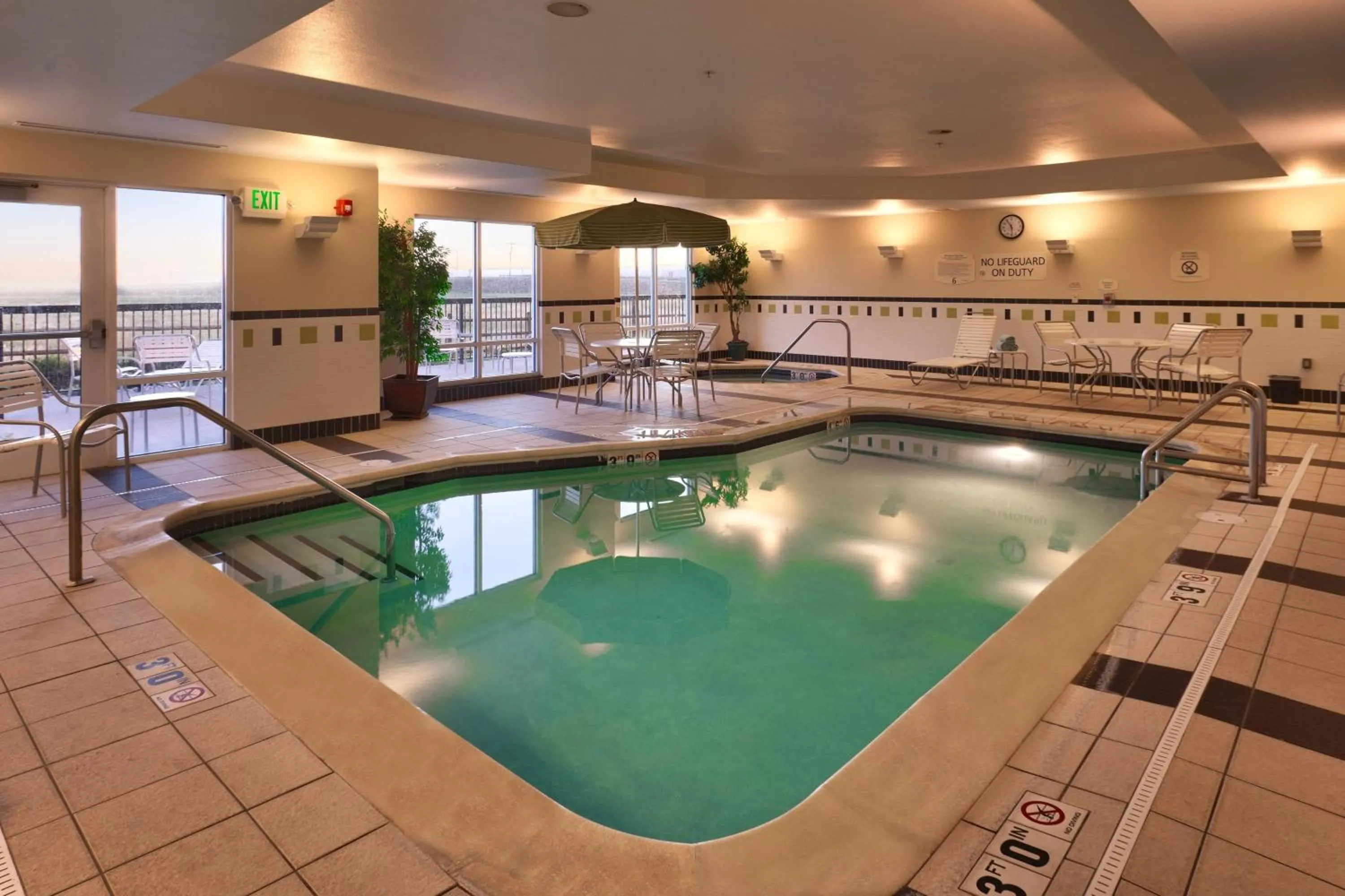 Swimming pool in Fairfield Inn and Suites by Marriott Laramie