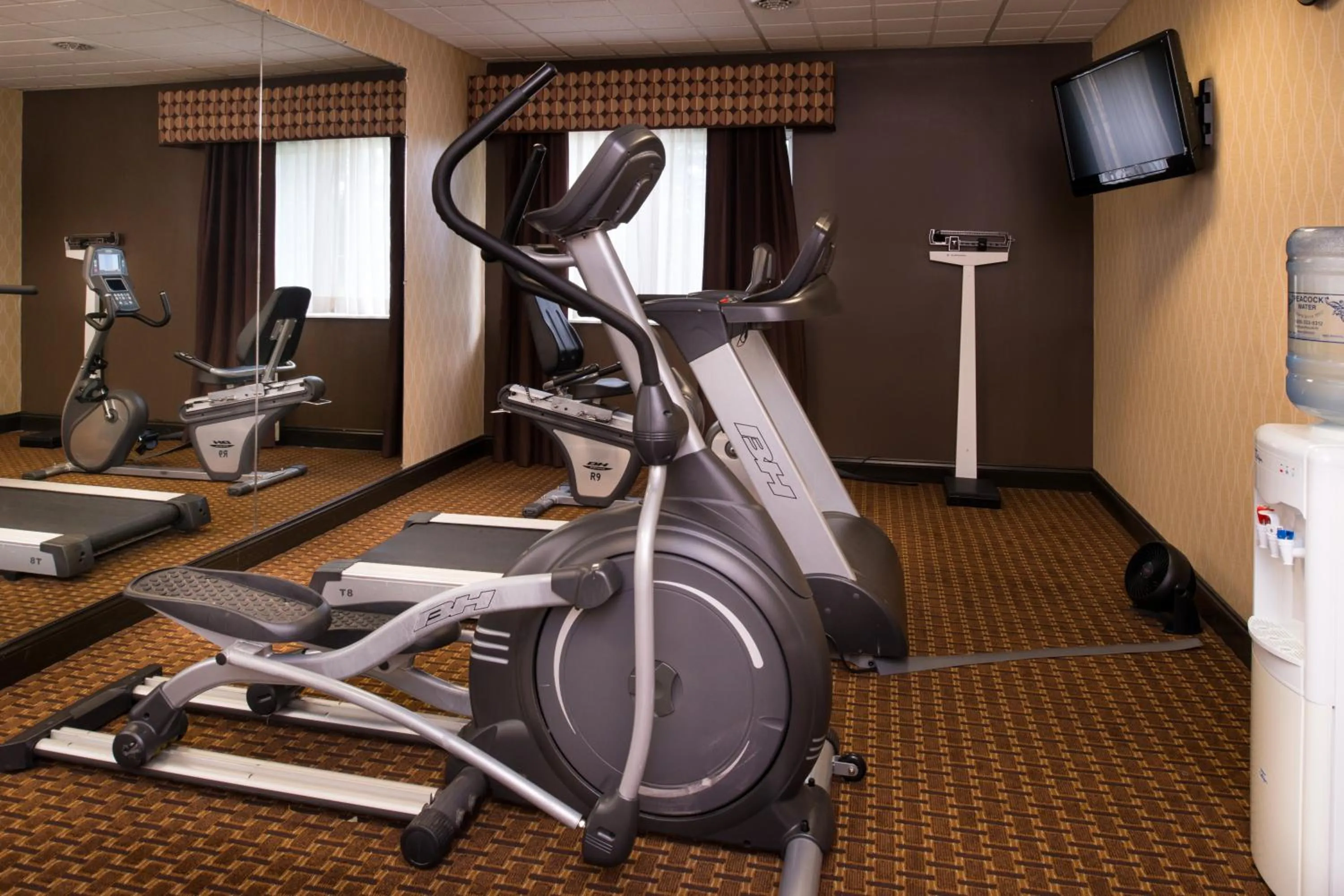 Fitness centre/facilities in Holiday Inn Express & Suites Bucyrus by IHG