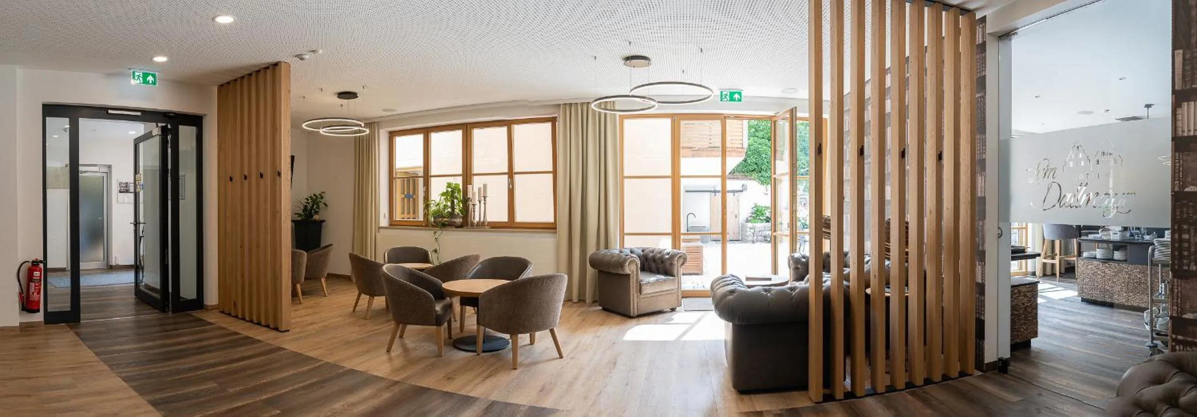 Lobby or reception in Zum Dallmayr Hotel Garni