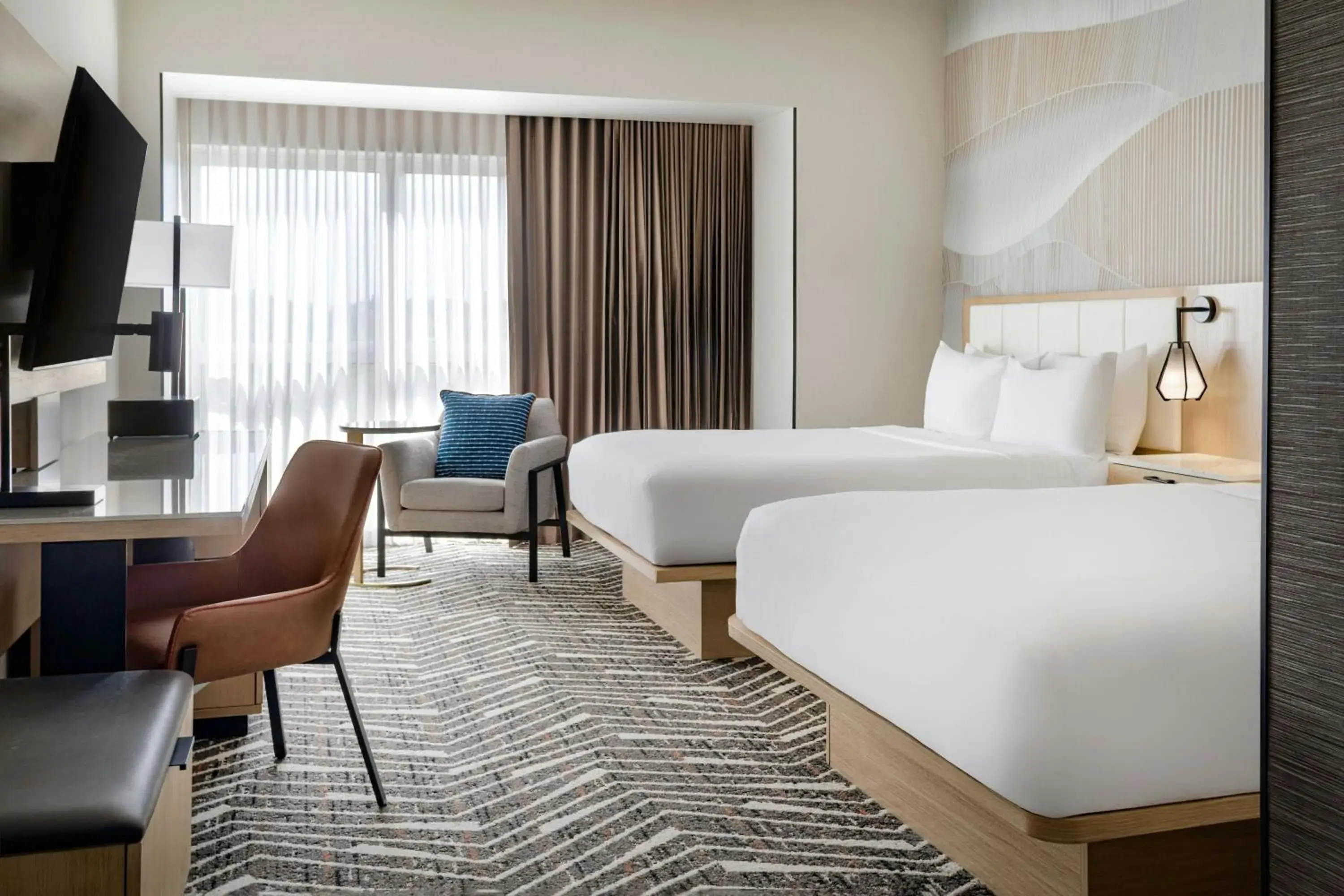 Guest room, 2 Double in Marriott Dallas Fort Worth Westlake Guest room, 2 Double in Marriott Dallas Fort Worth Westlake