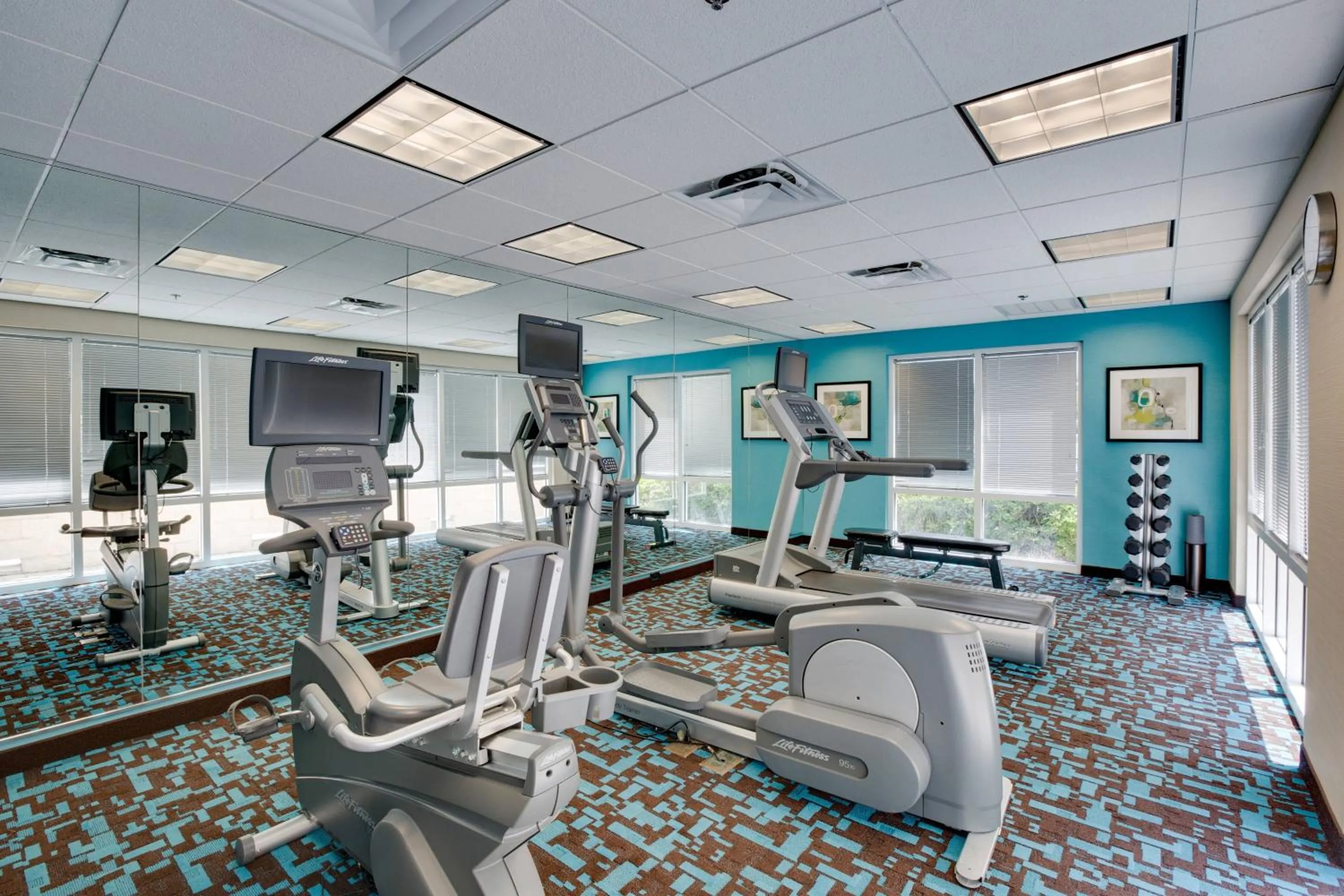 Fitness centre/facilities in Fairfield by Marriott Inn & Suites Melbourne West/Palm Bay